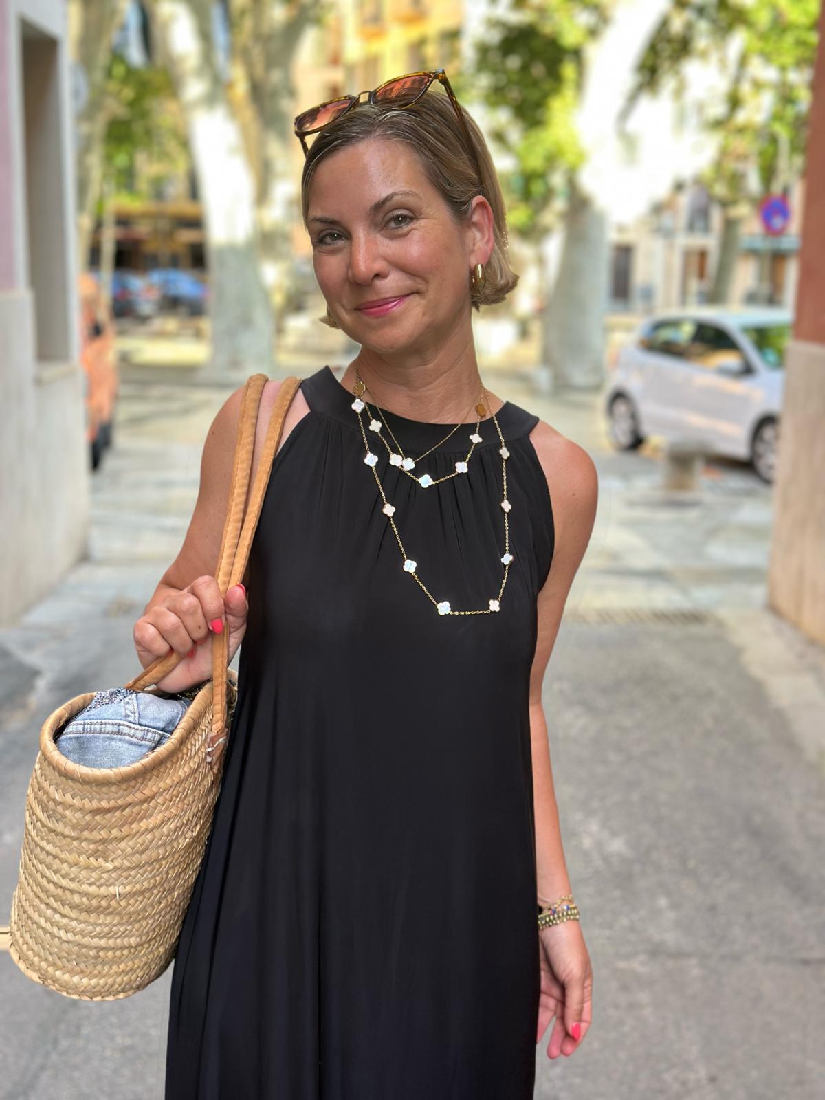 Langes Sommerkleid "CLASSY BLACK"