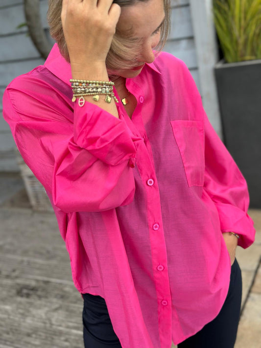 CLASSY BLUSE "PINKY"