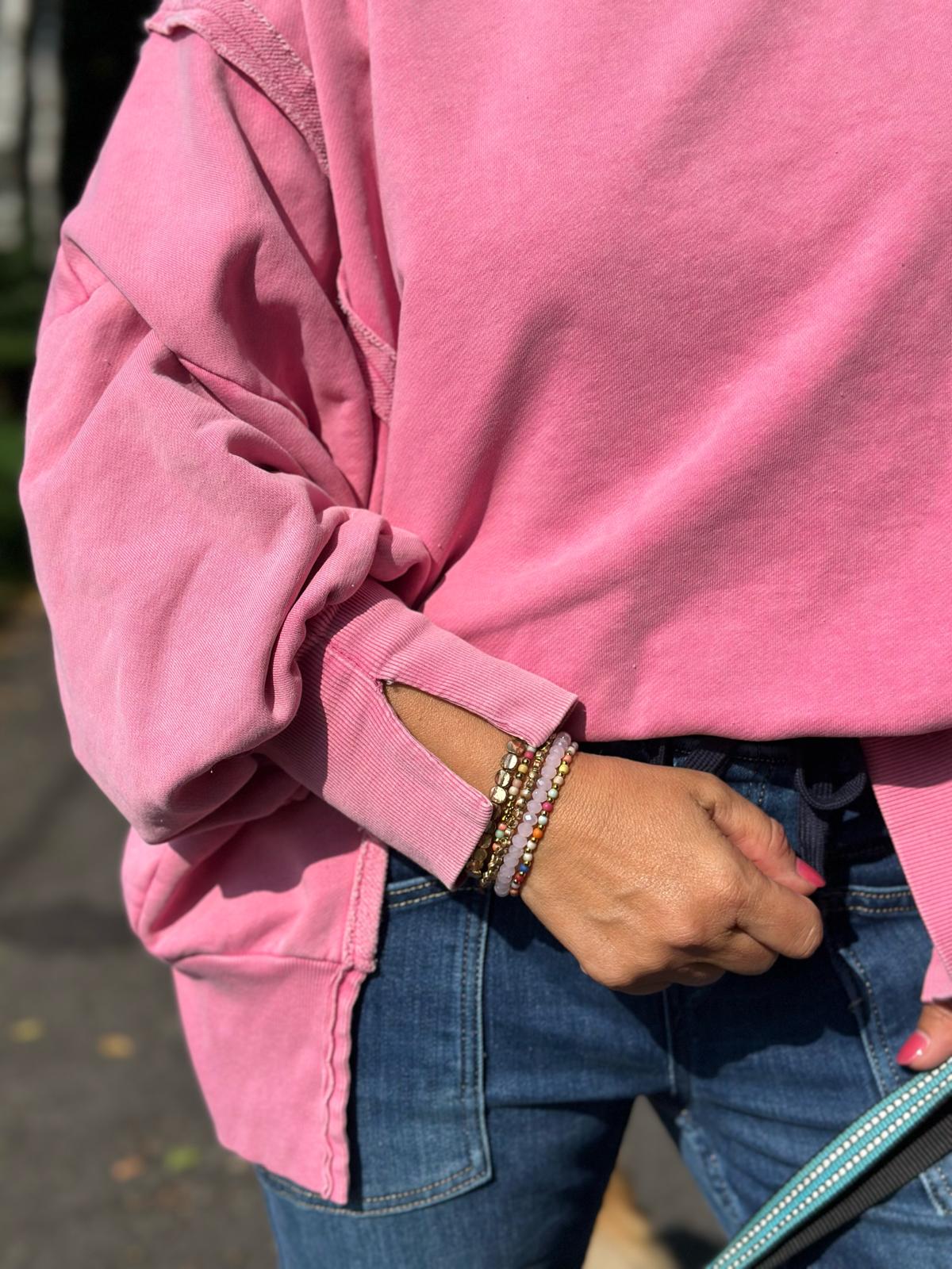 Oversized Sweatshirt LIGHT PINKY