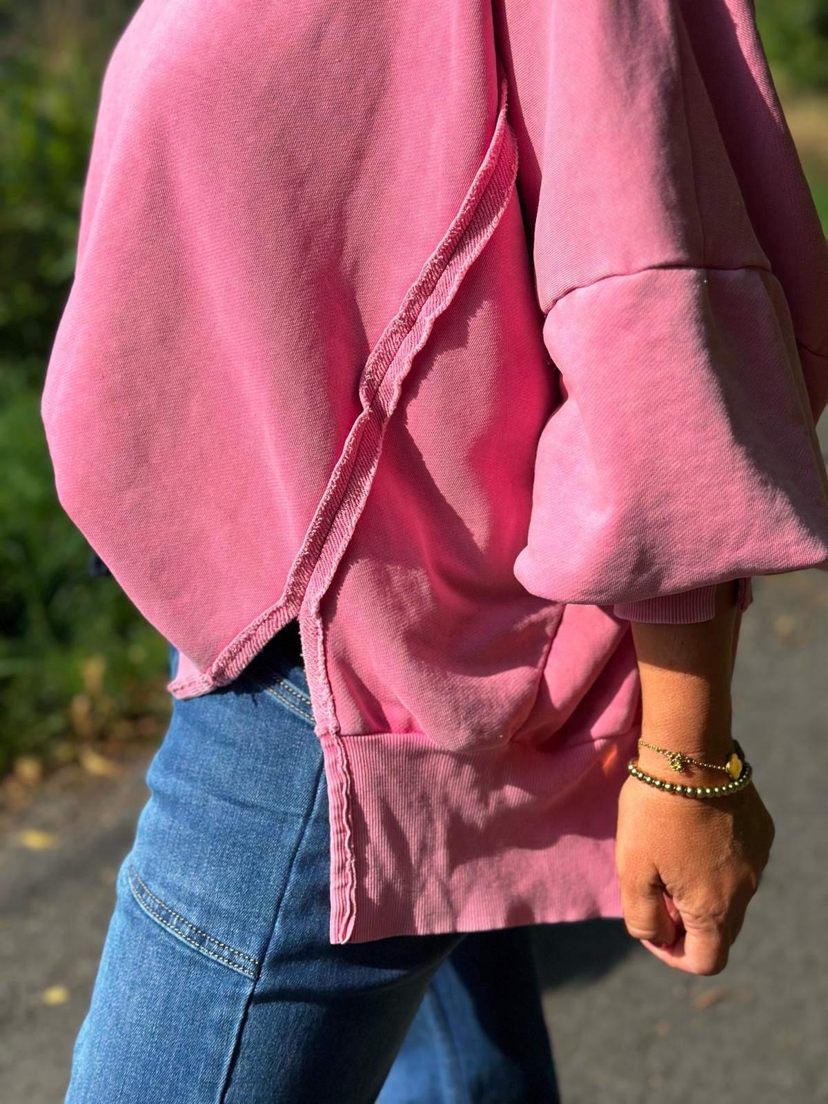 Oversized Sweatshirt LIGHT PINKY