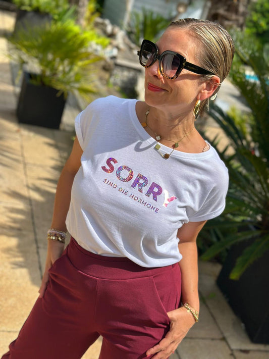 BE FAMOUS Shirt "SORRY"