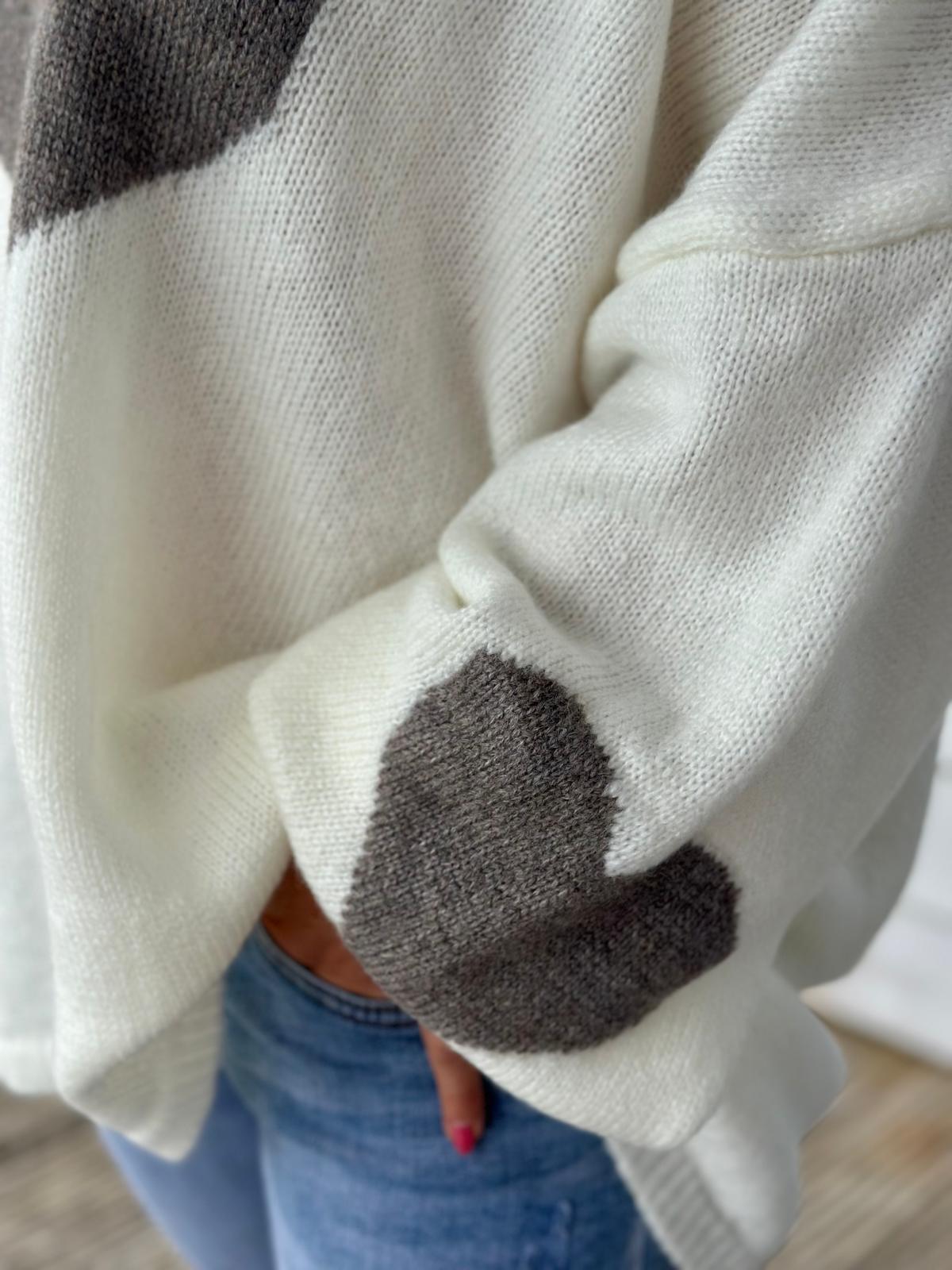 Weit geschnittener Lieblingspullover HERZI