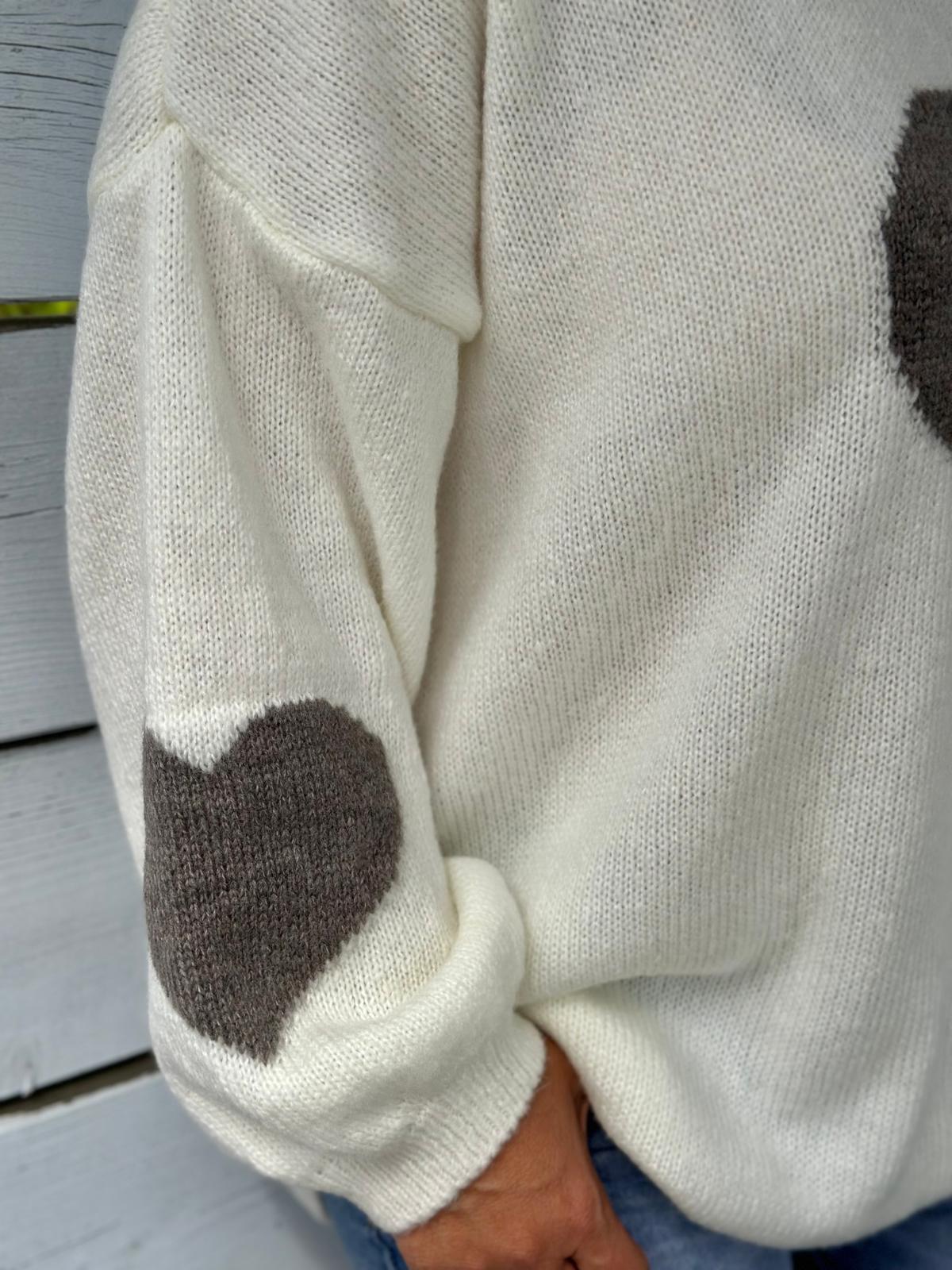 Weit geschnittener Lieblingspullover HERZI