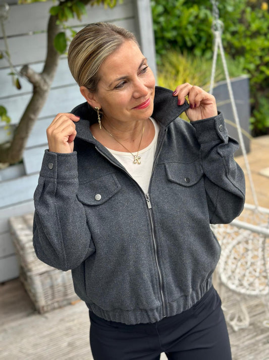 SC-VAGNA 2 JACKE Grau
