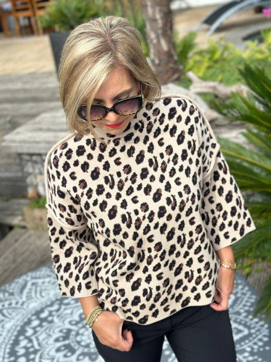 Süßer Onesize CLASSY LEO Pullover