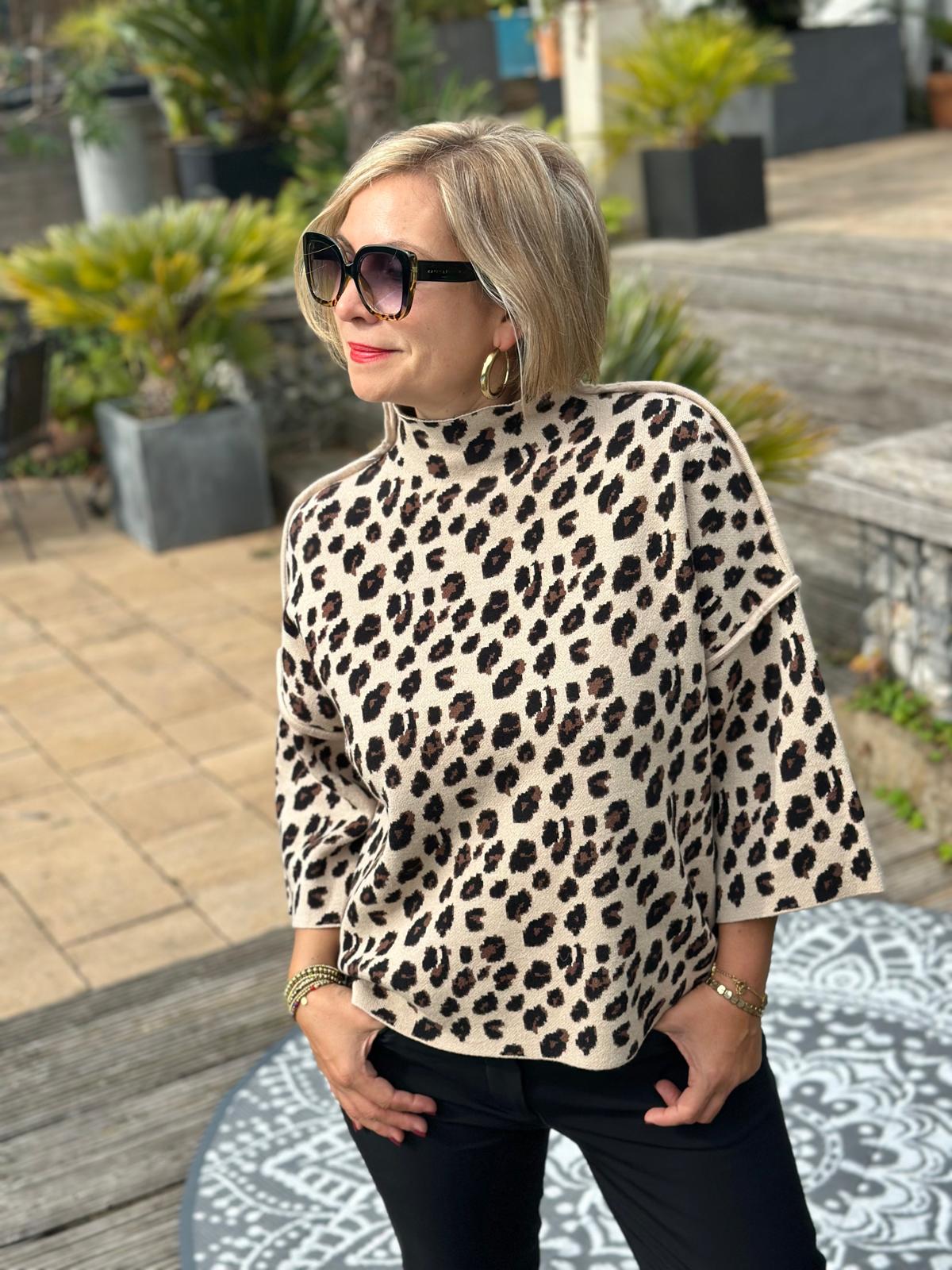 Süßer Onesize CLASSY LEO Pullover