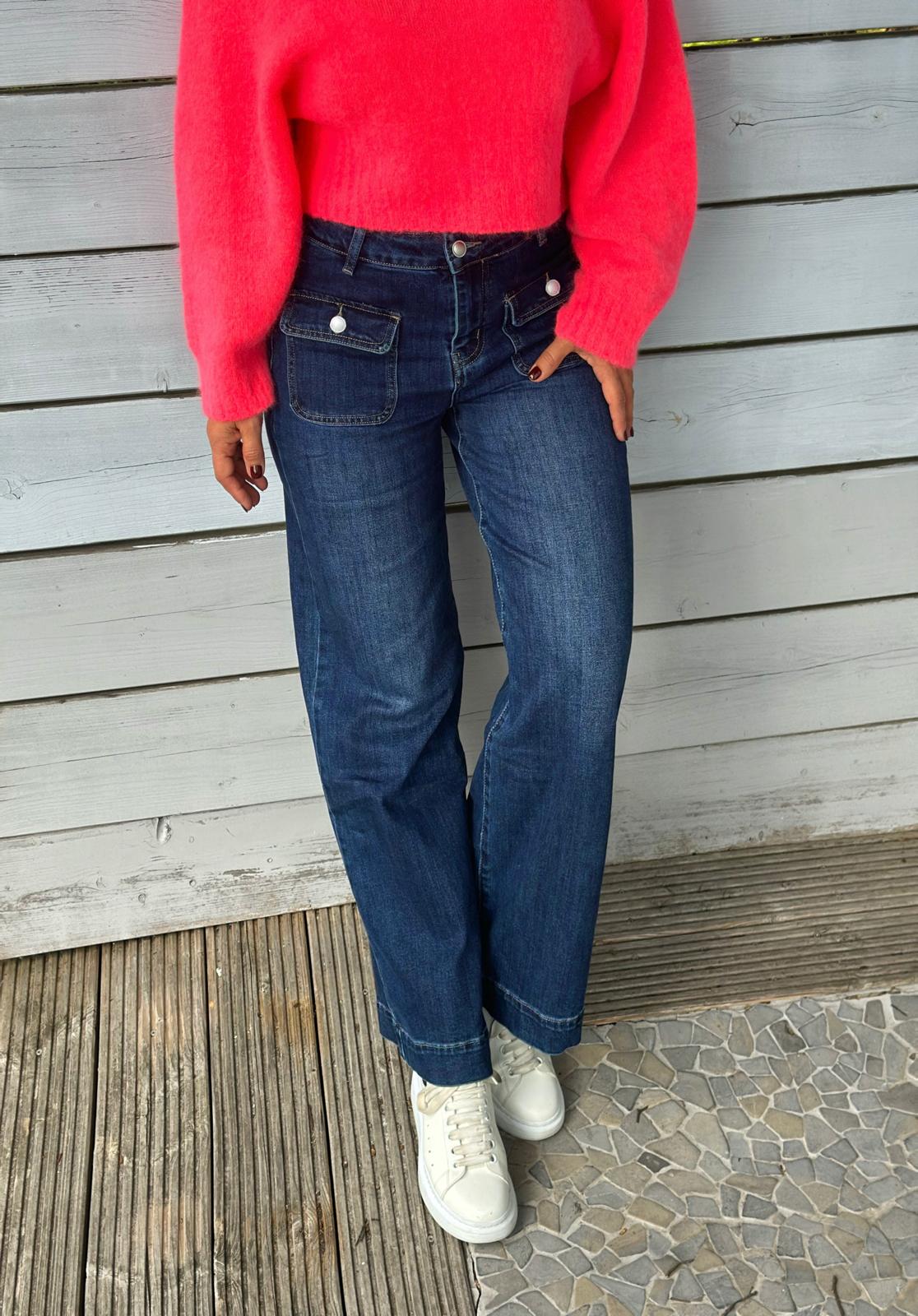 Stylische CLASSY Blue Jeans