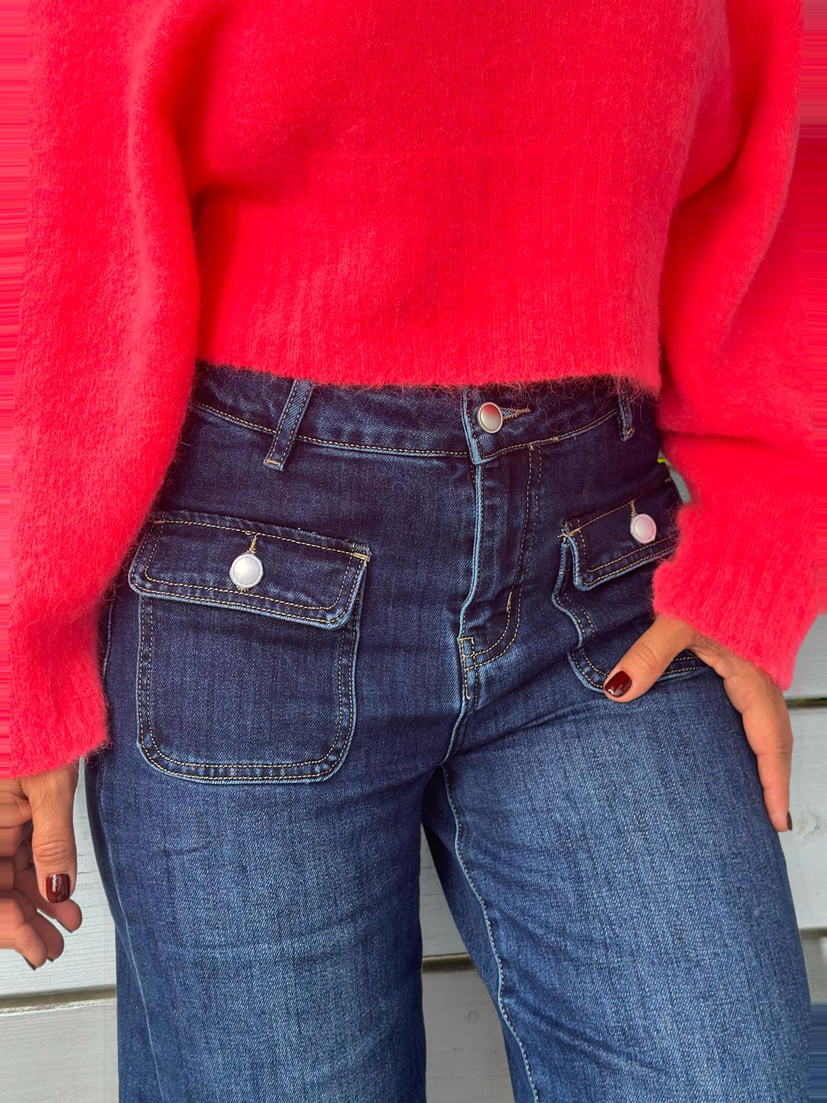 Stylische CLASSY Blue Jeans