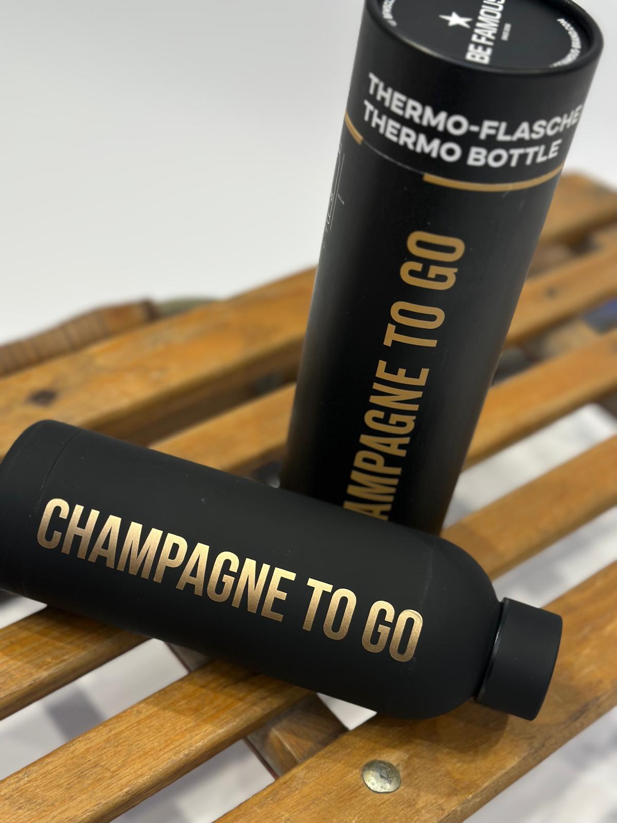 Be Famous Thermo Bottle 750ml "Champagne"