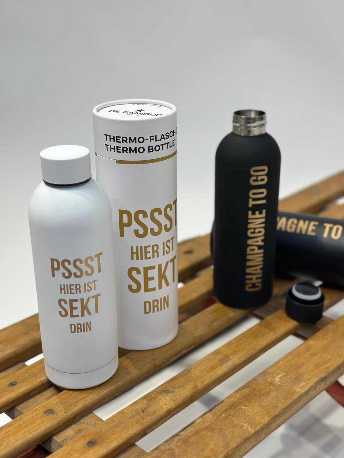 Be Famous Thermo Bottle 750ml "Champagne"