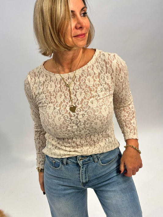 Süßes Classy Oberteil in Beige