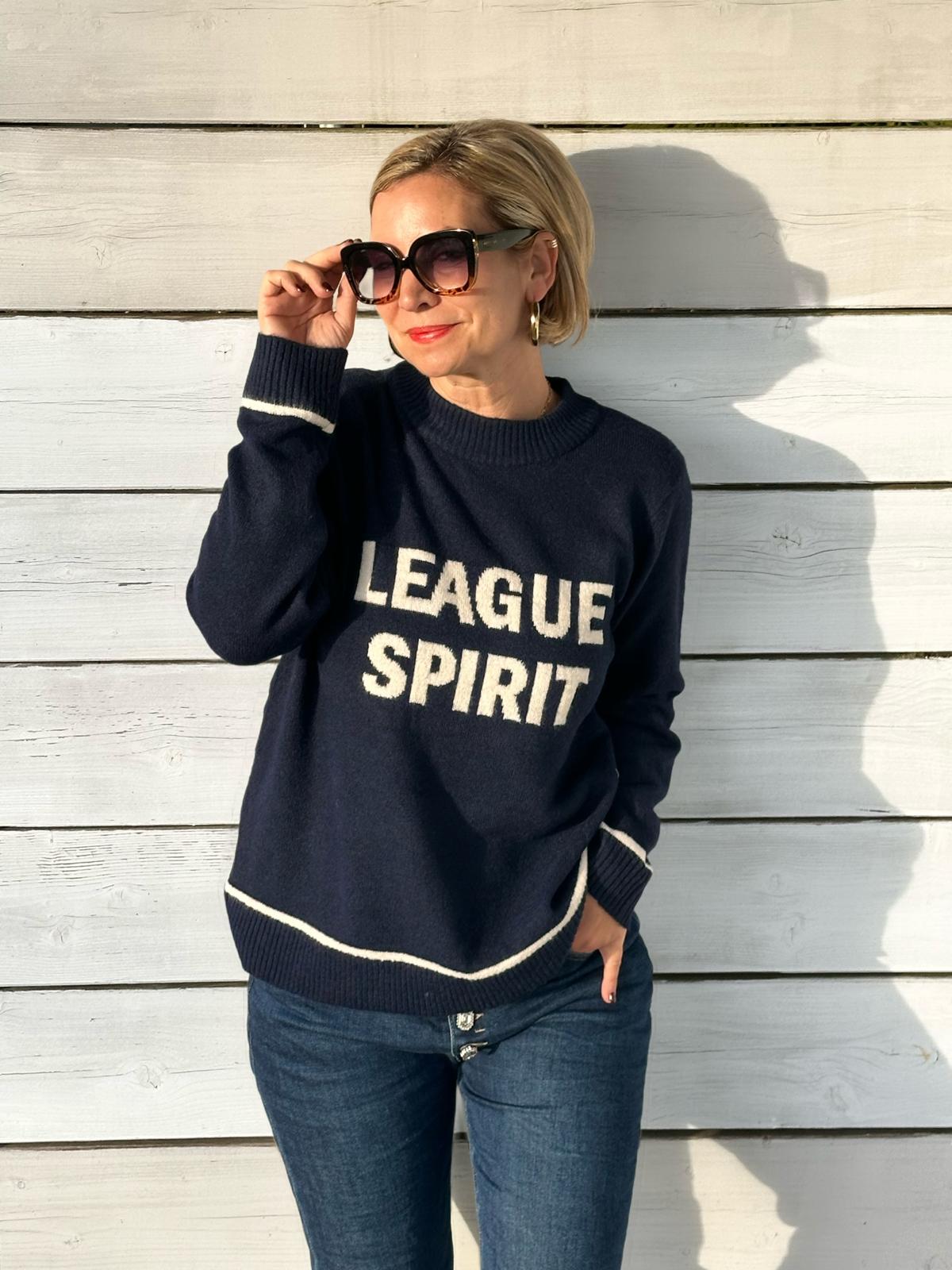 SC-ORLEAN 7 PULLOVER NAVY