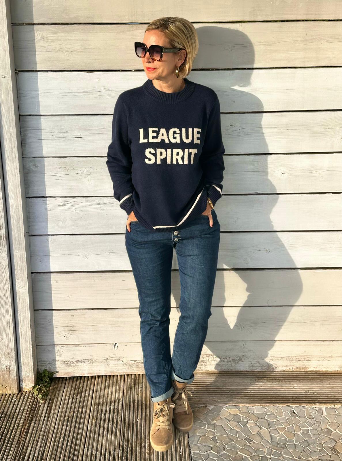 SC-ORLEAN 7 PULLOVER NAVY