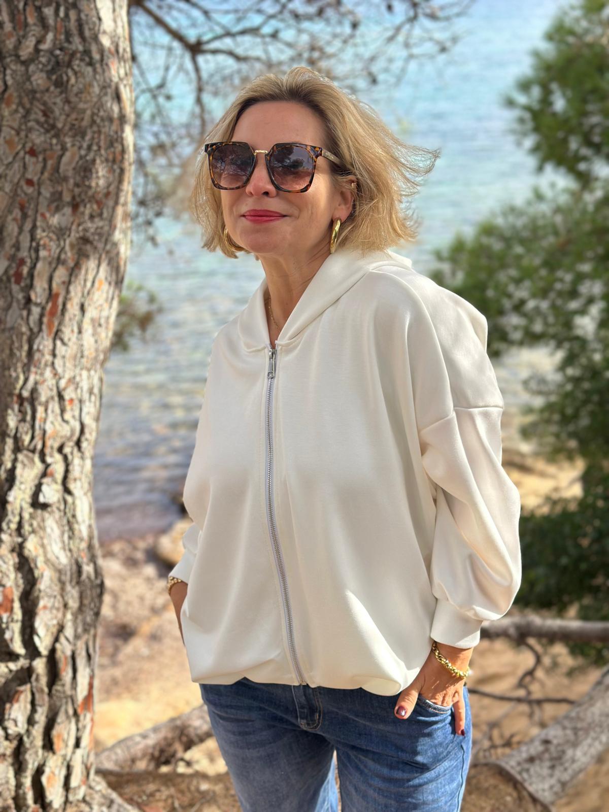 Süßer Lieblingshoodie in Cremé