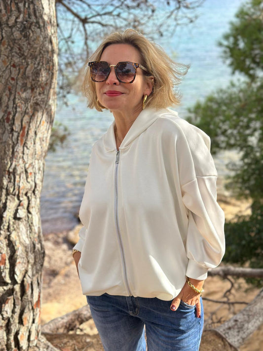 Süßer Lieblingshoodie in Cremé