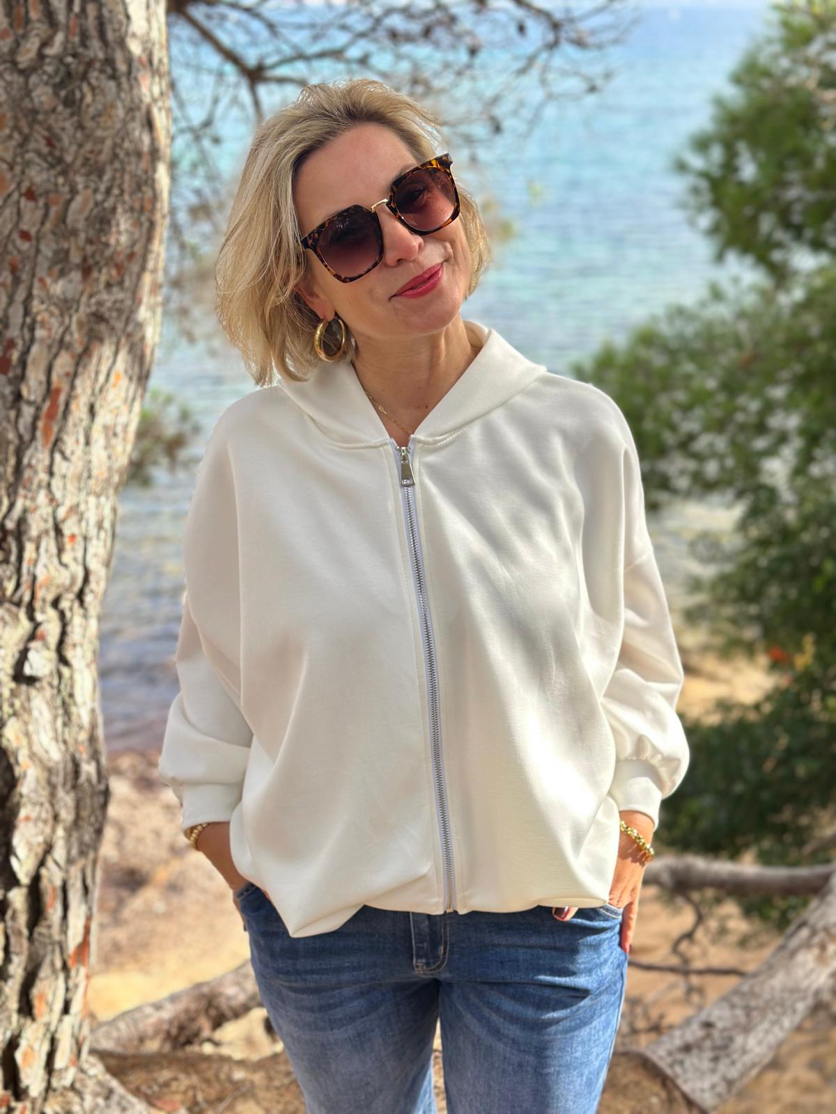 Süßer Lieblingshoodie in Cremé