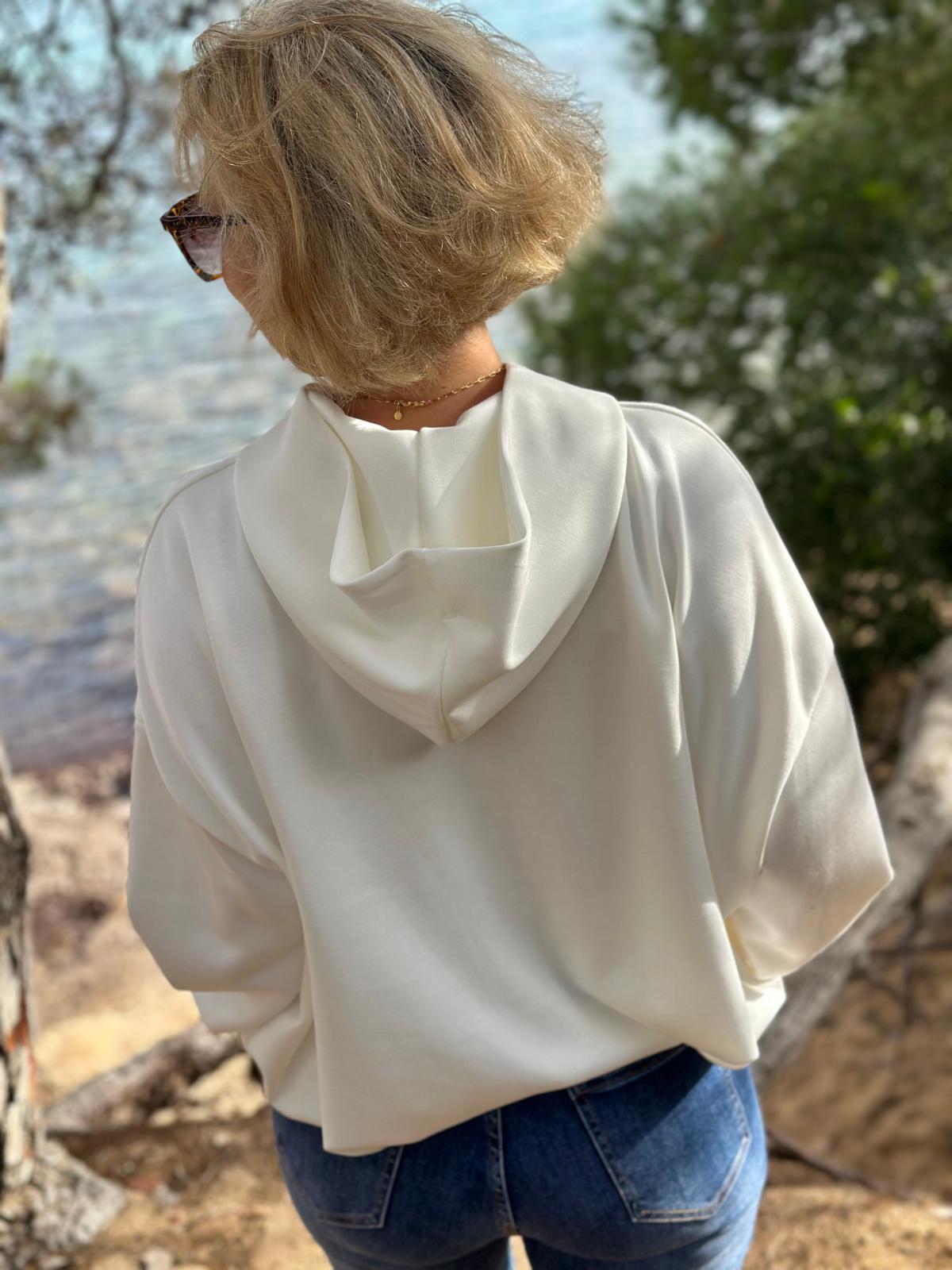 Süßer Lieblingshoodie in Cremé