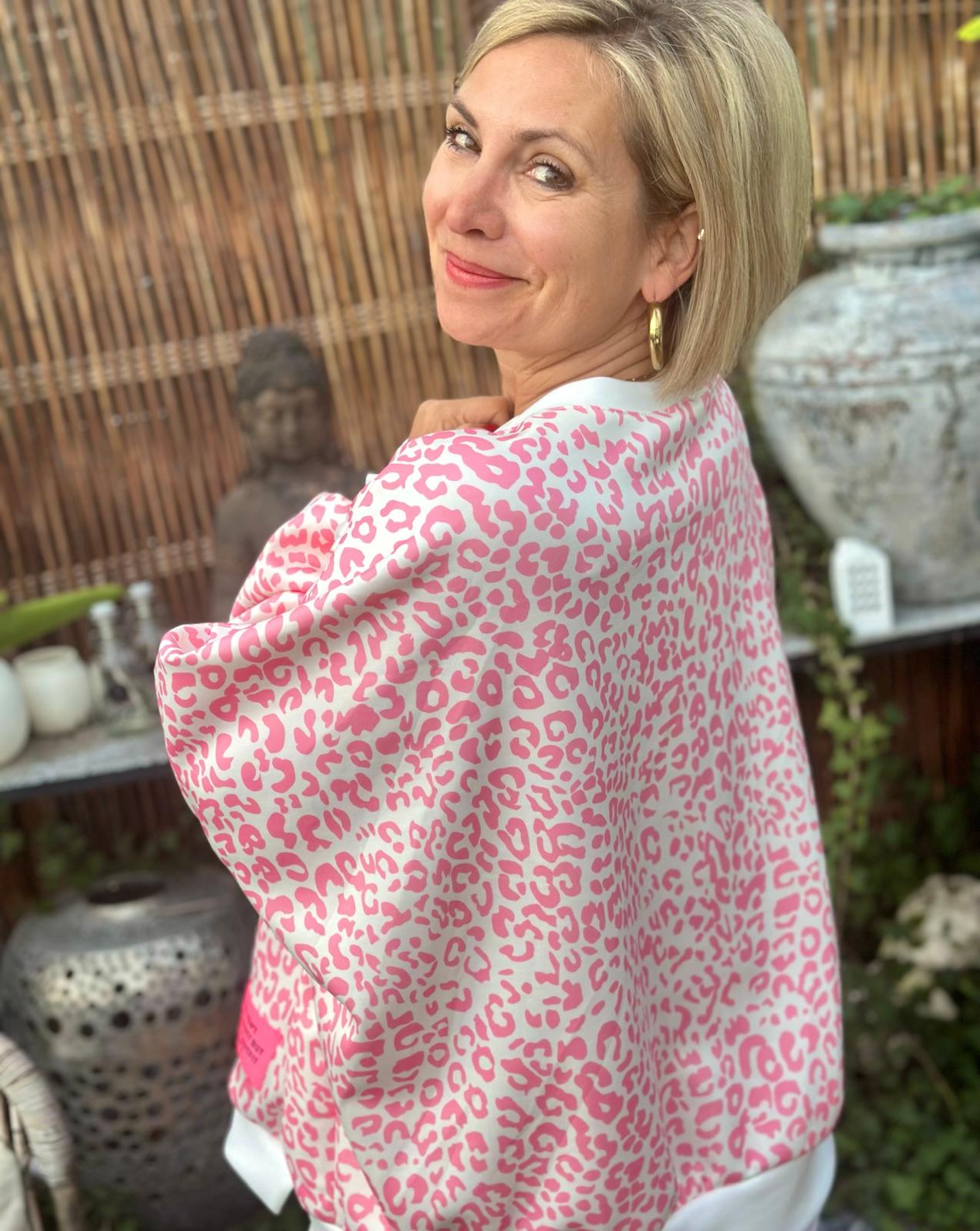 Wild & Cozy – Leo Sweatshirt in Rosé
