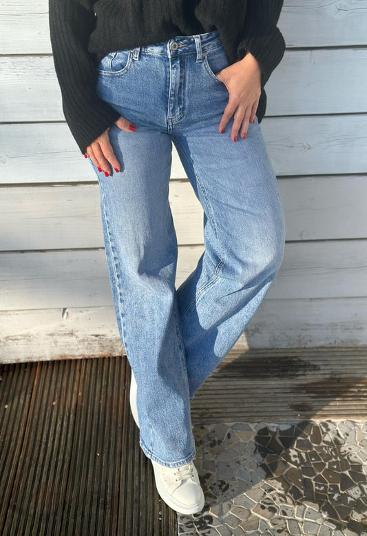 Classy-Blue Comfort Jeans mit modernem Straight Fit