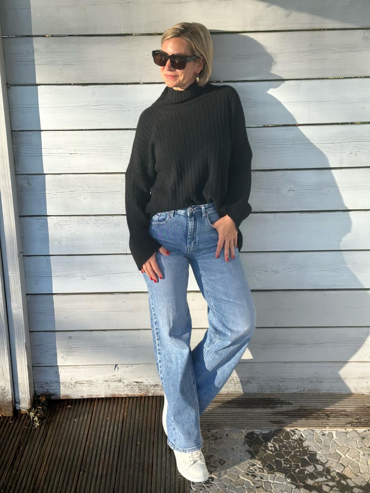 Classy-Blue Comfort Jeans mit modernem Straight Fit