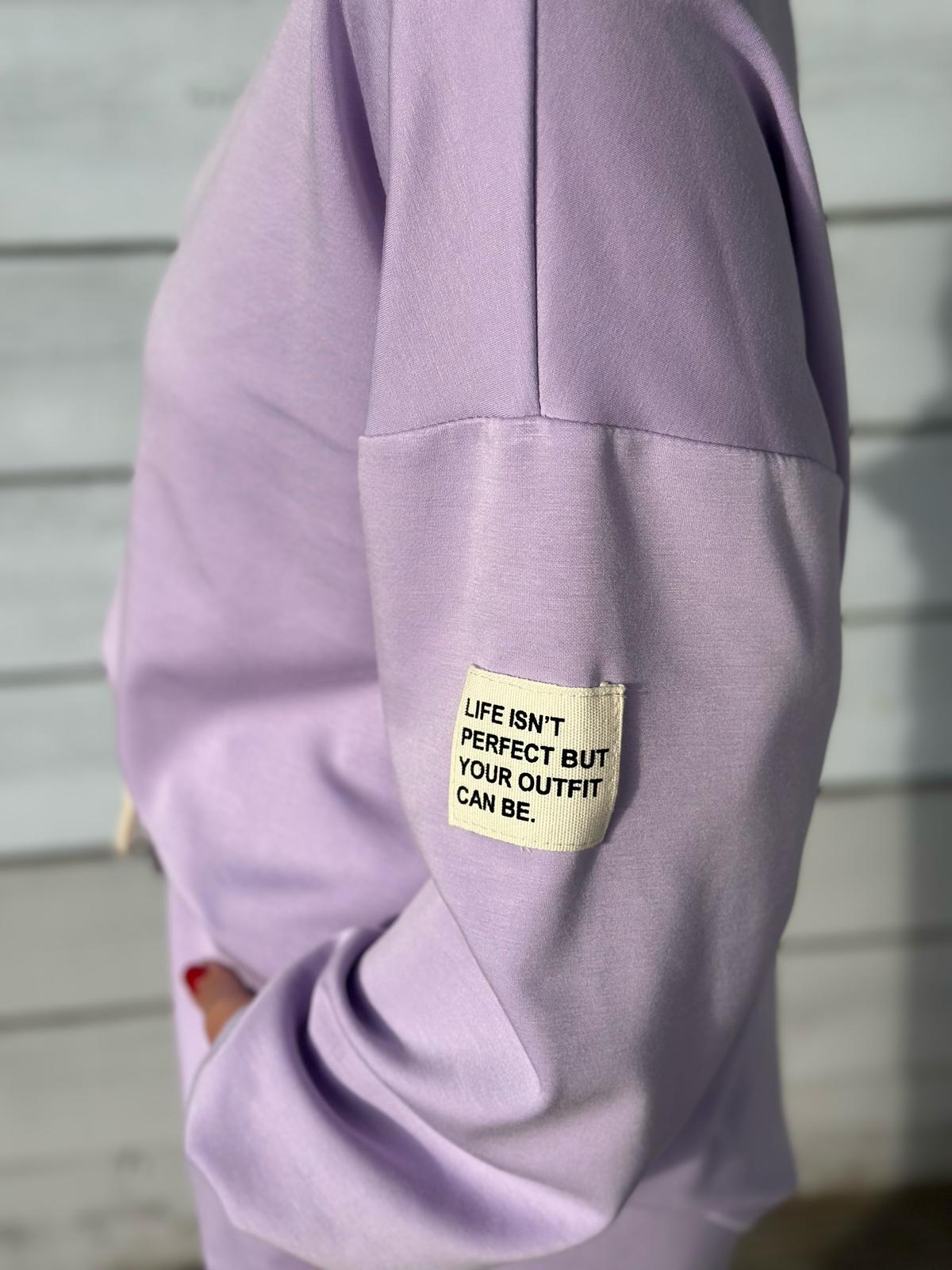 Soft Touch Sweatshirt in Flieder