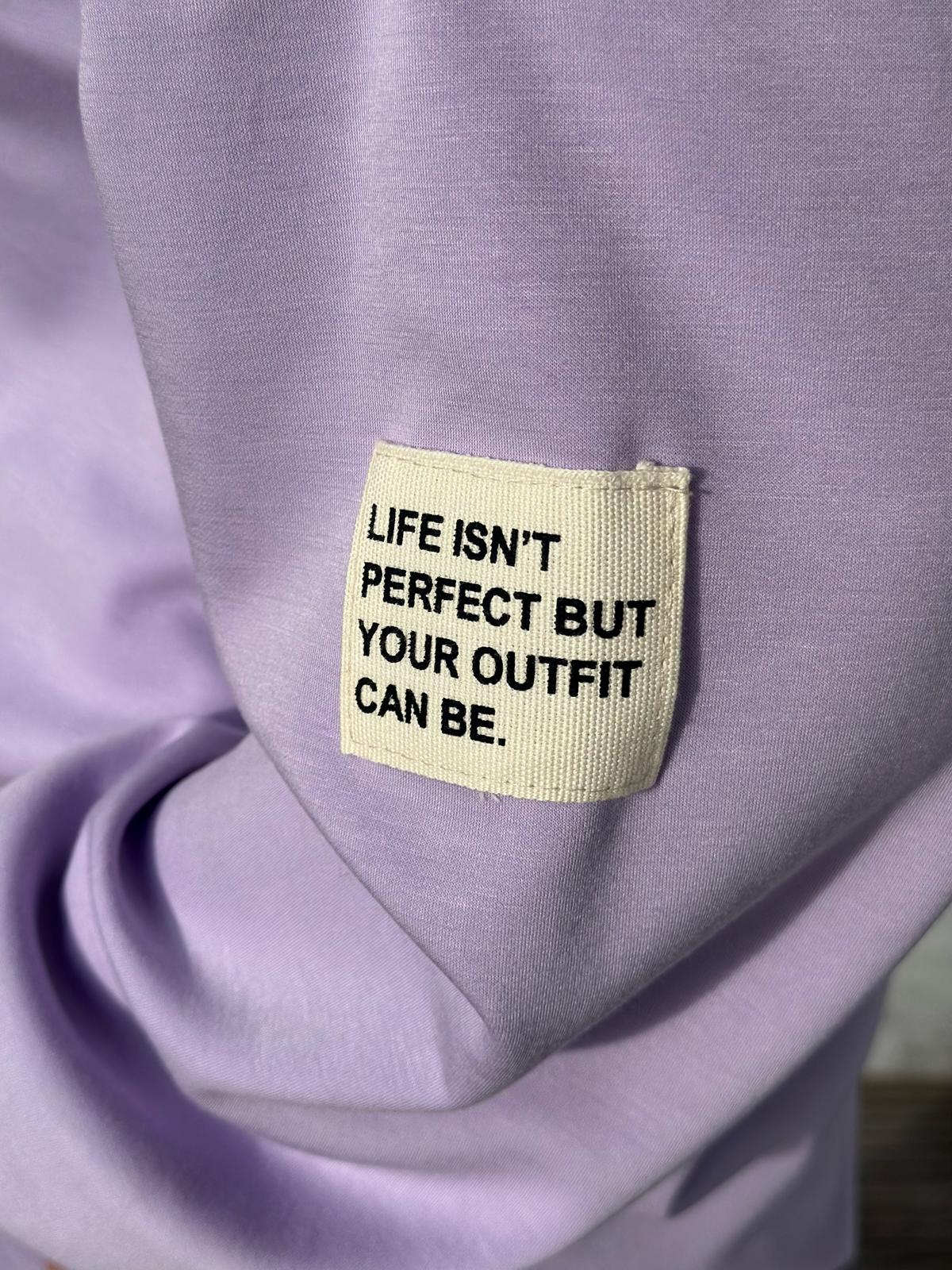 Soft Touch Sweatshirt in Flieder