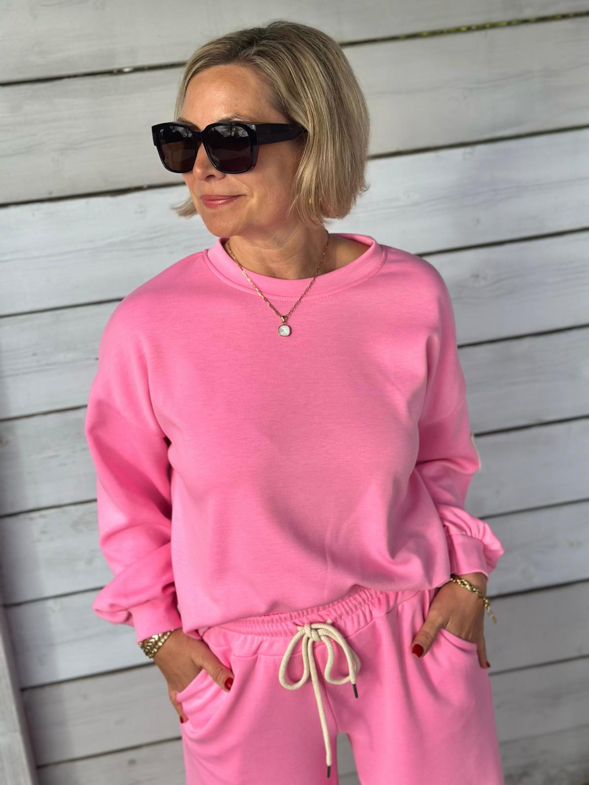 Soft Touch Sweatshirt in Pink