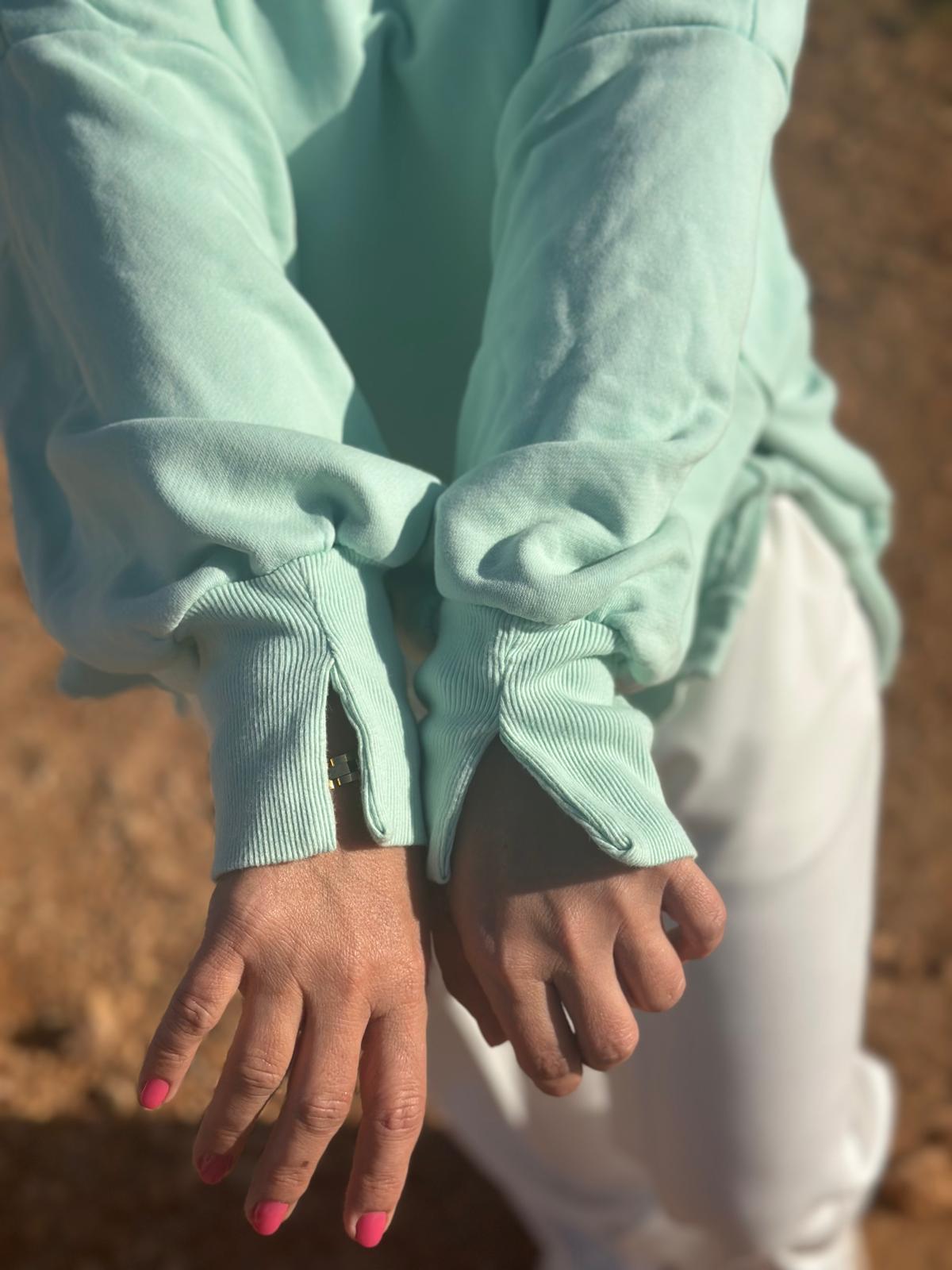 Easy Breeze Sweatshirt – Mint Green