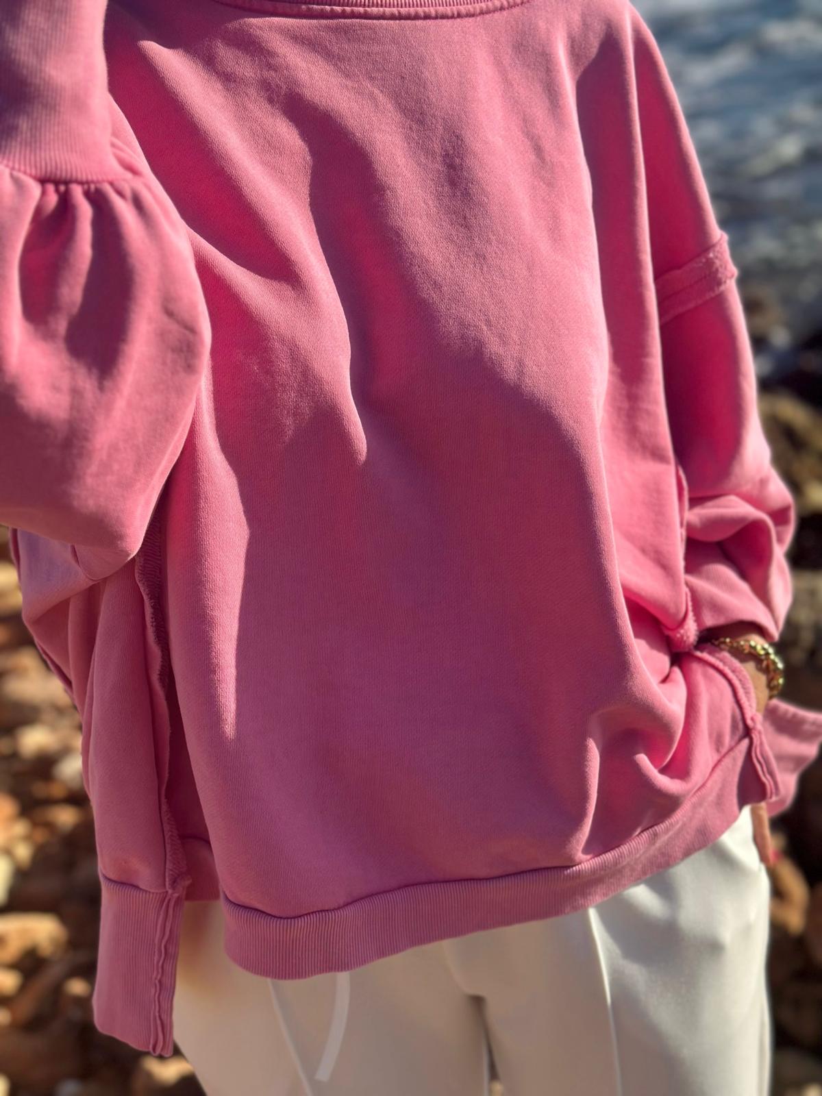 Easy Breeze Sweatshirt – "Old" Pink