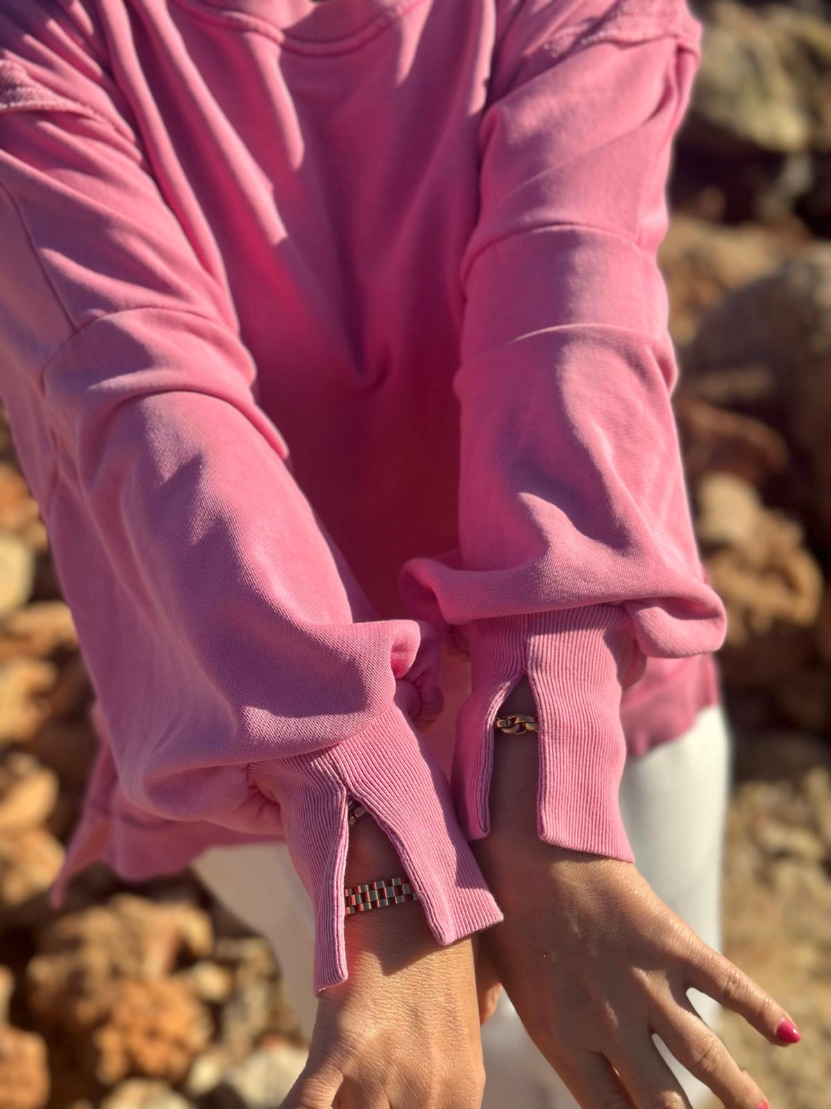 Easy Breeze Sweatshirt – "Old" Pink