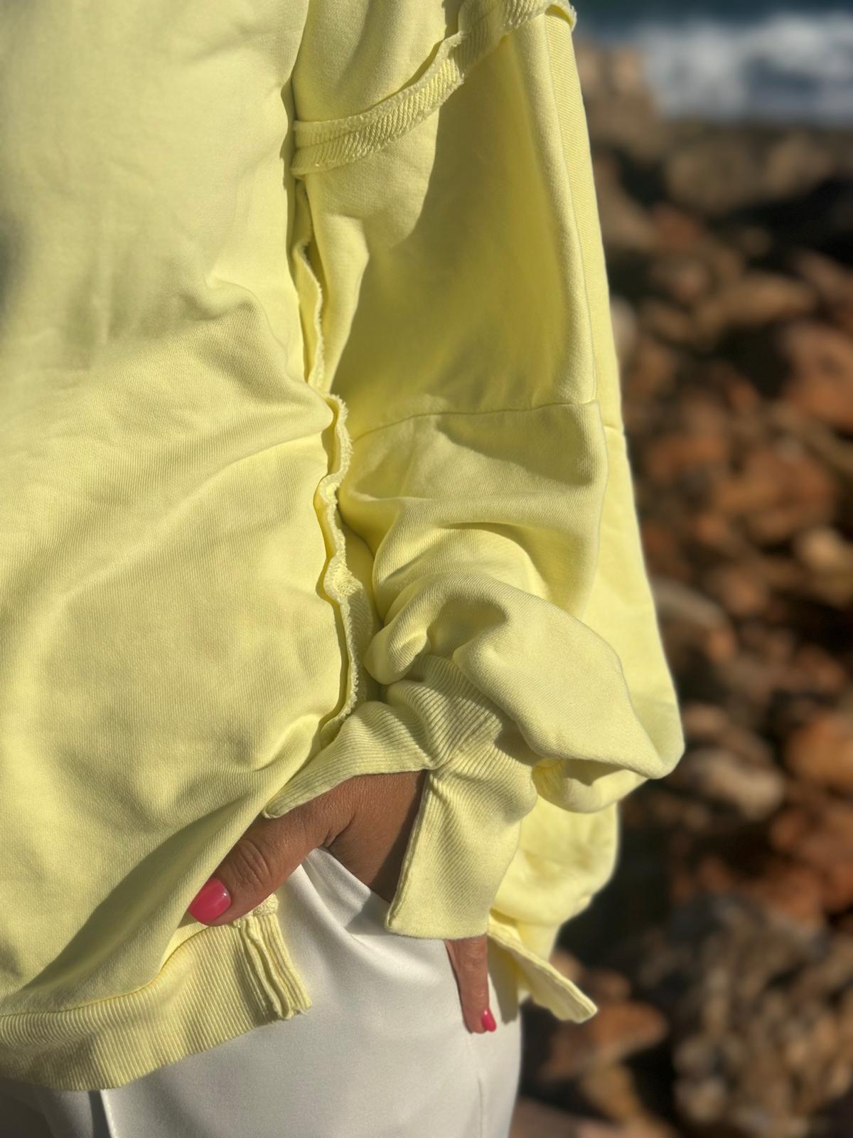 Easy Breeze Sweatshirt – Sunny Yellow