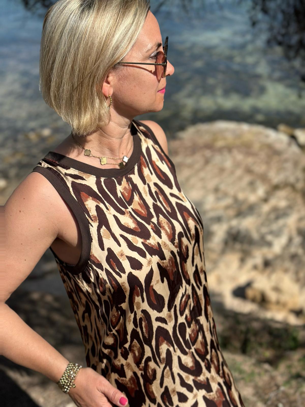 Maxikleid „Wild Elegance“ – Leo Love