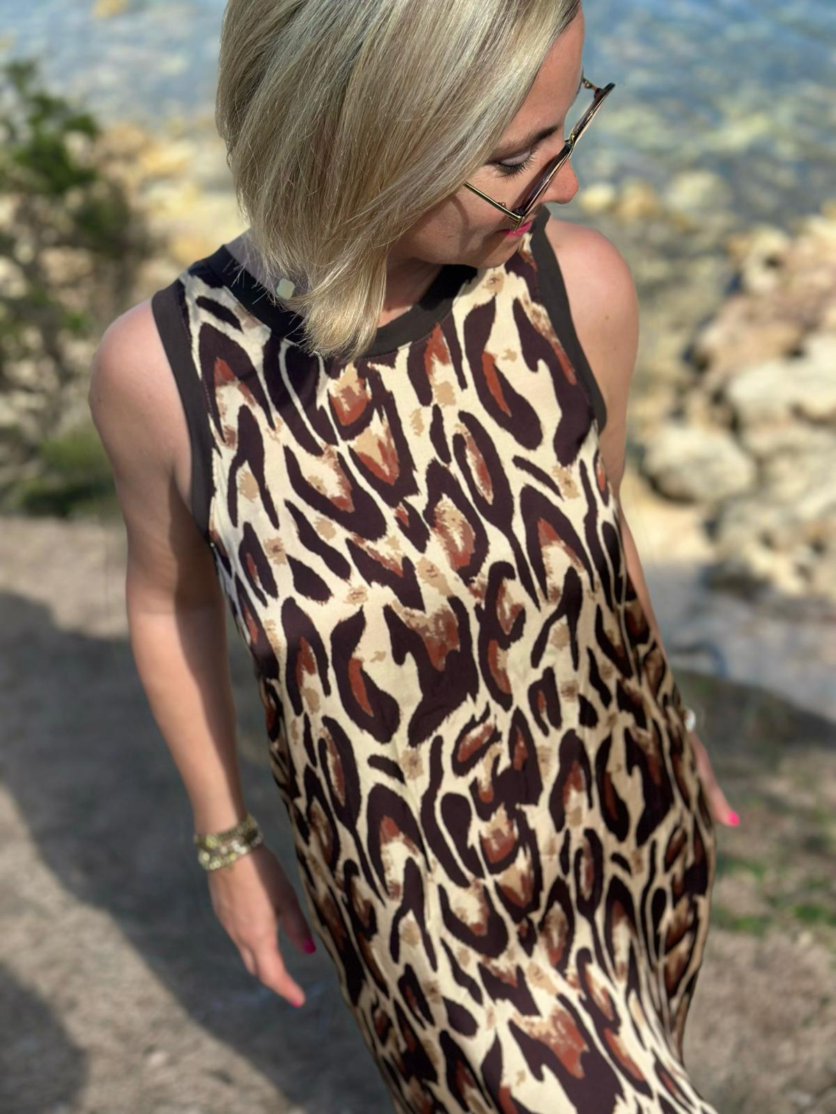 Maxikleid „Wild Elegance“ – Leo Love