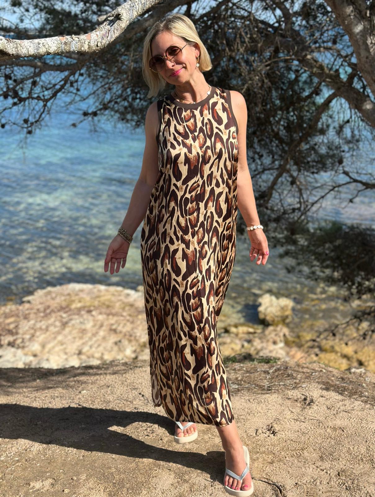 Maxikleid „Wild Elegance“ – Leo Love