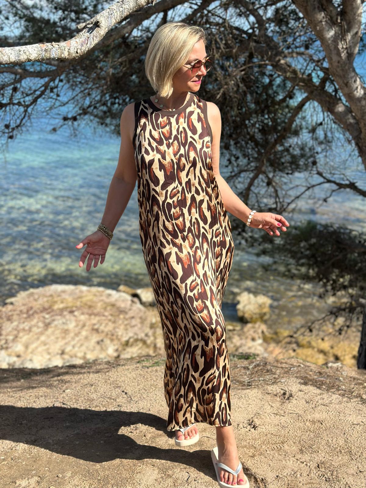 Maxikleid „Wild Elegance“ – Leo Love