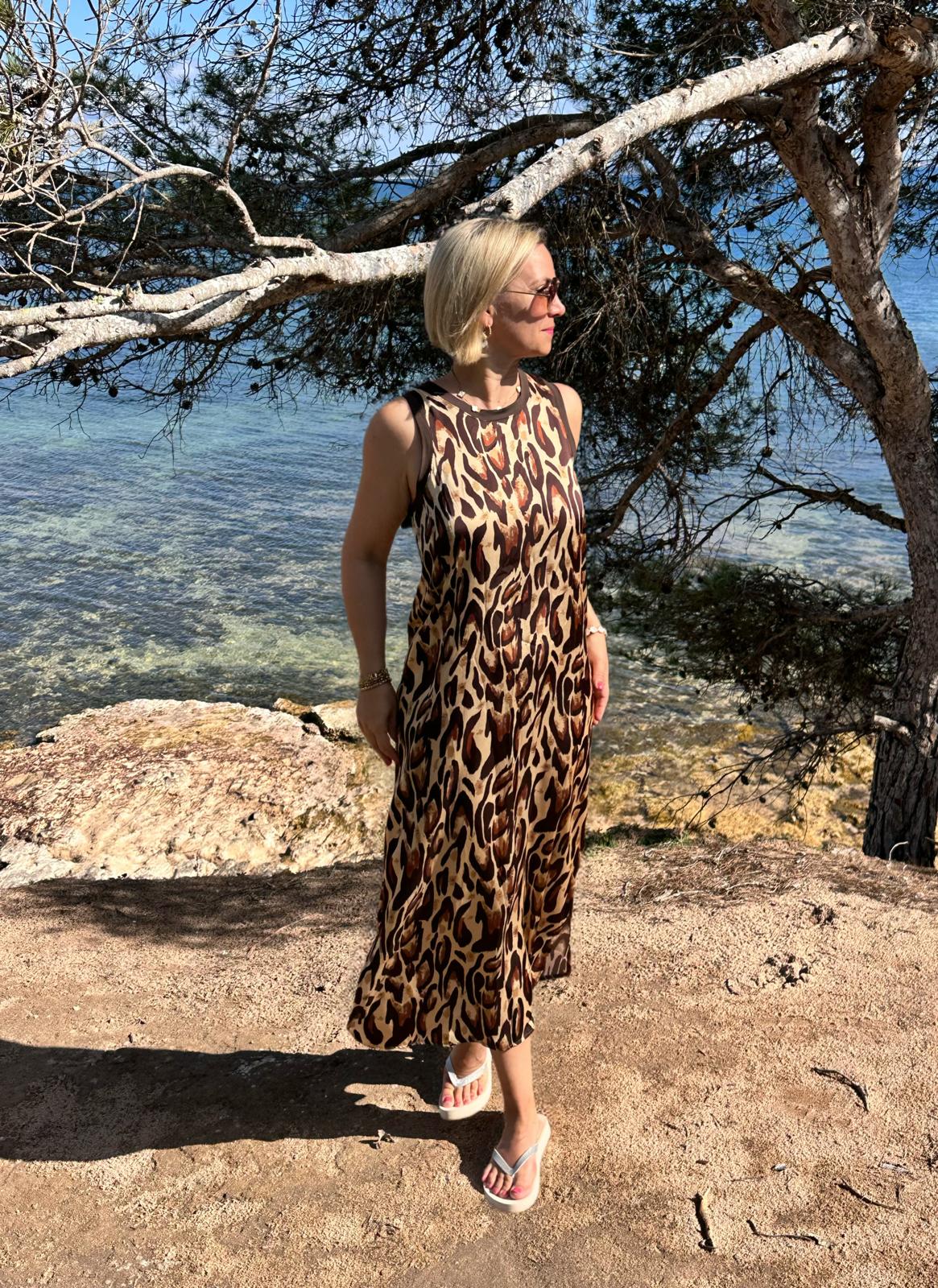 Maxikleid „Wild Elegance“ – Leo Love