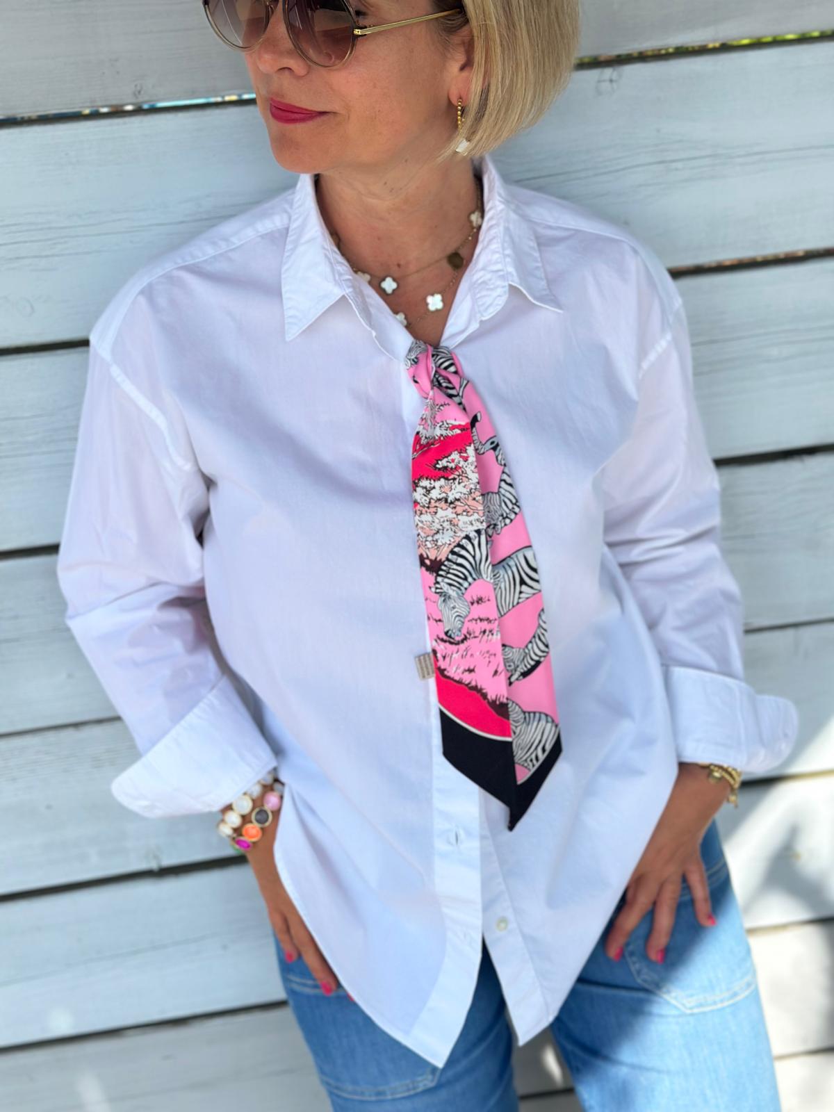 BE FAMOUS Bluse „Effortless Chic“