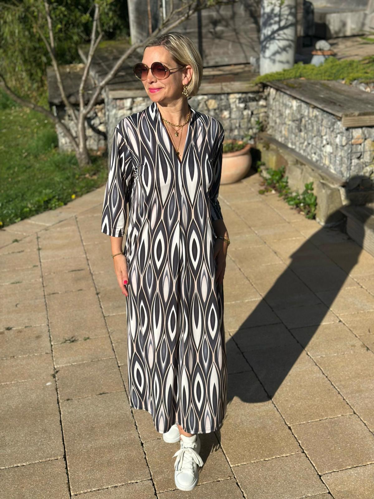 Elegantes Maxi-Kleid „Everyday Chic“ – Classy Black
