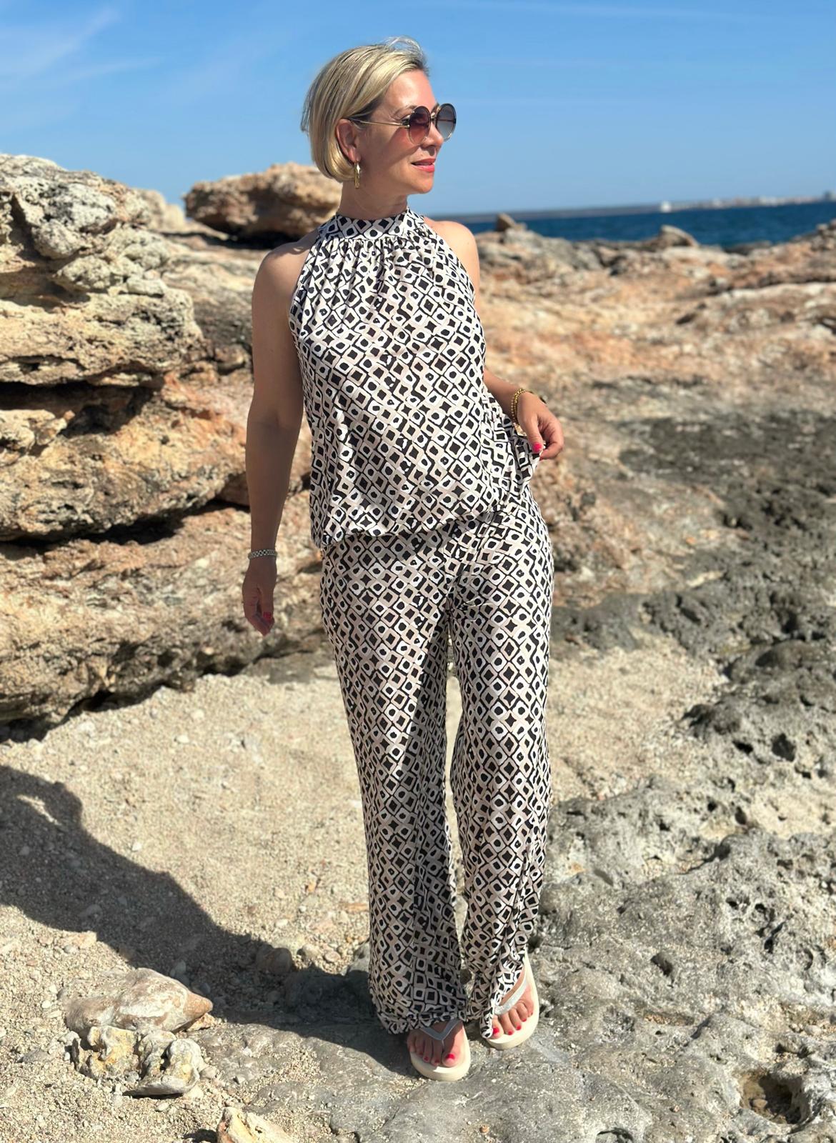 Top „Santorini Chic“