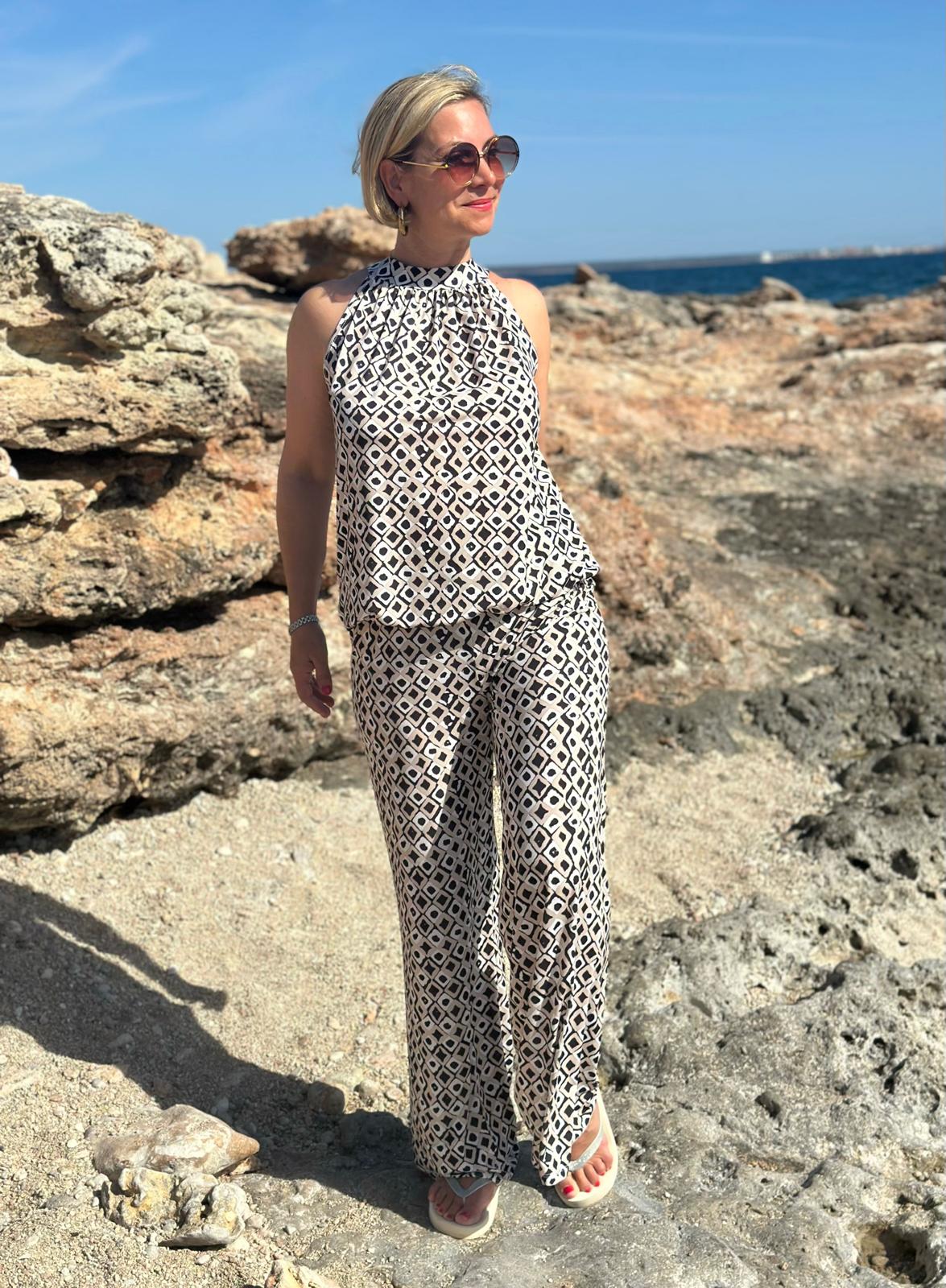 Top „Santorini Chic“