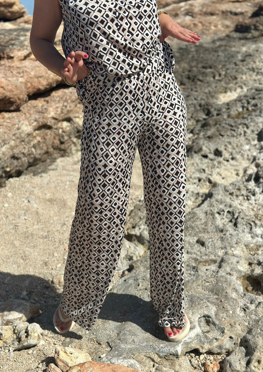 Kofferhose „Santorini Chic“