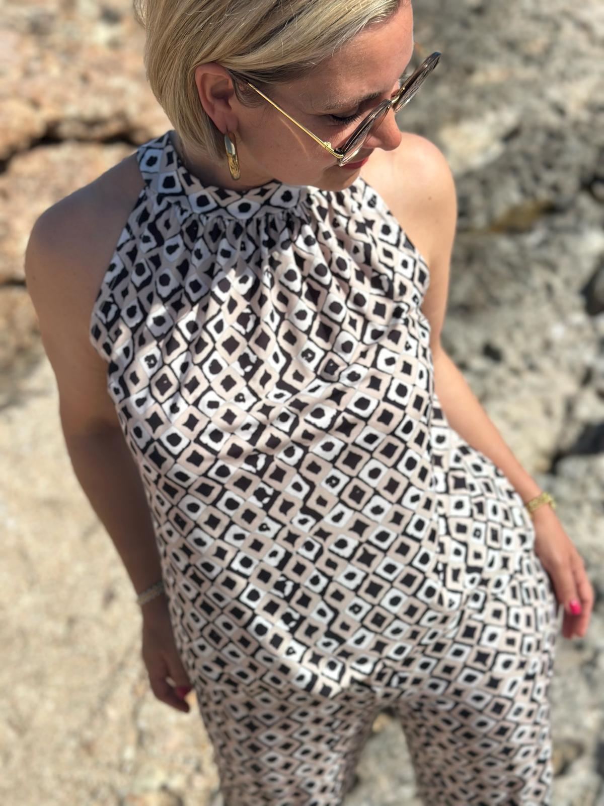 Top „Santorini Chic“