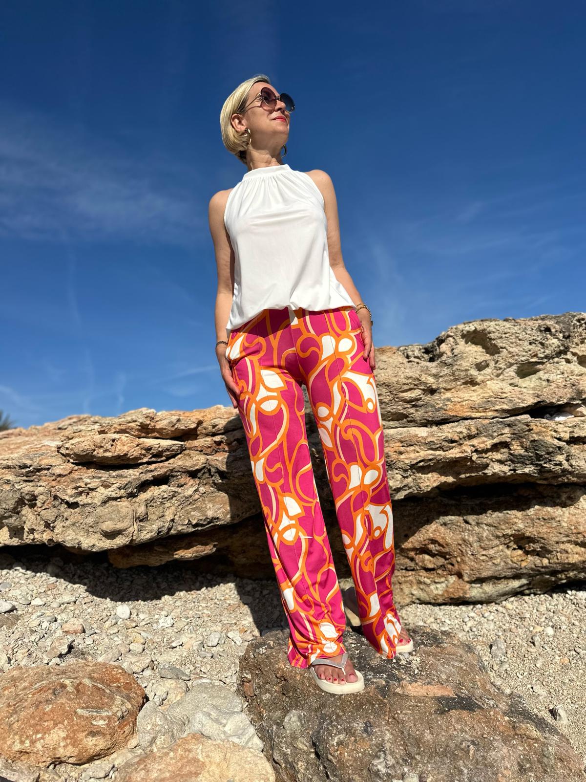 Kofferhose mit Taschen „Sunset Vibes“