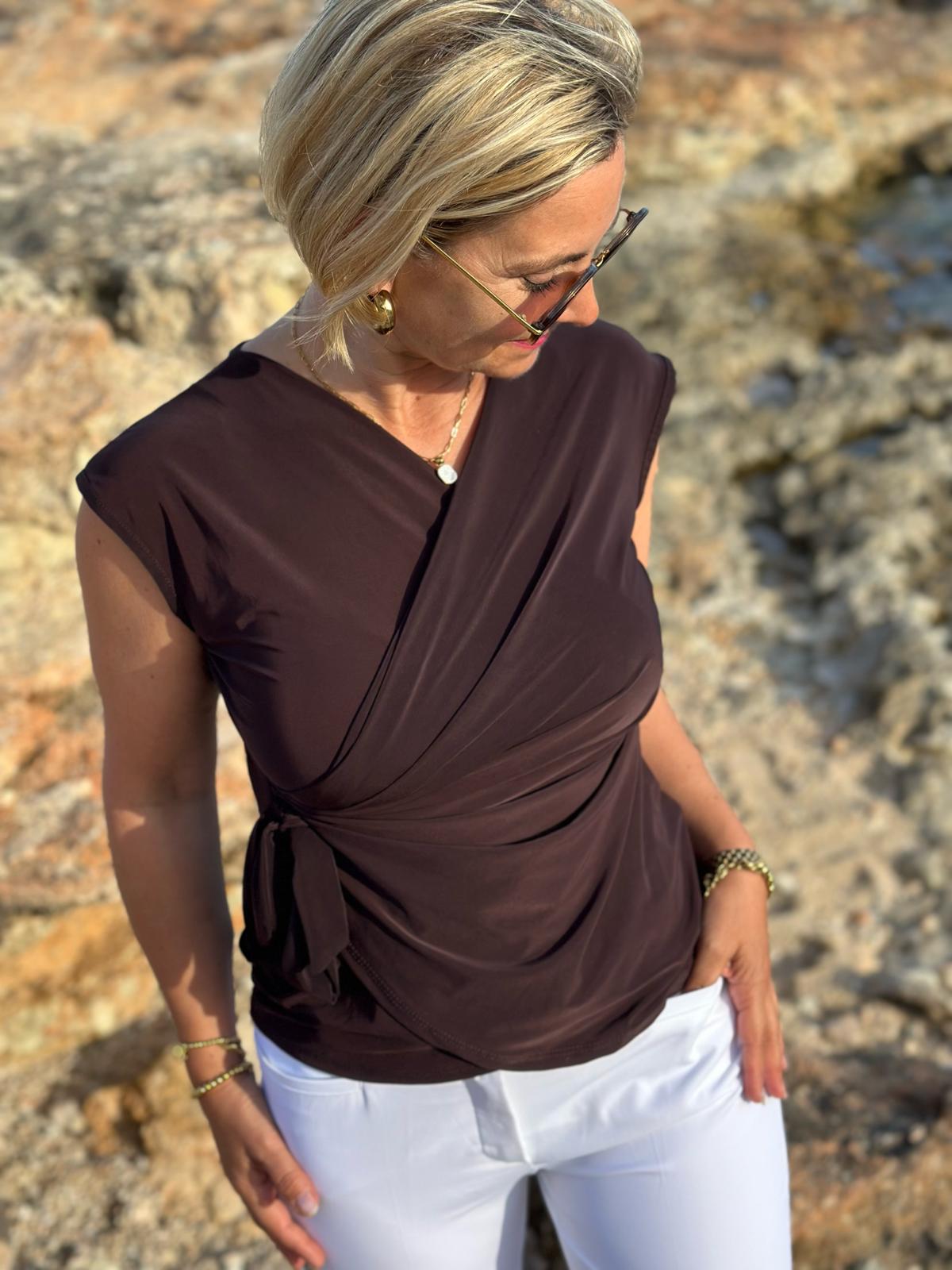 Wickeltop „Milano“ – Schoko