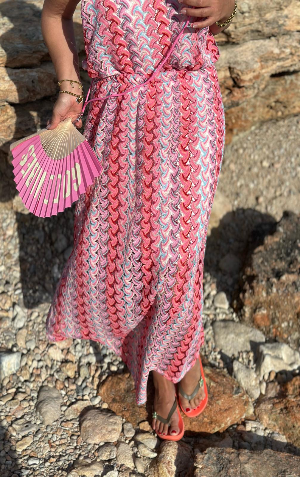 Maxirock "Sugar Pink" – Mallorca Crochet Vibes
