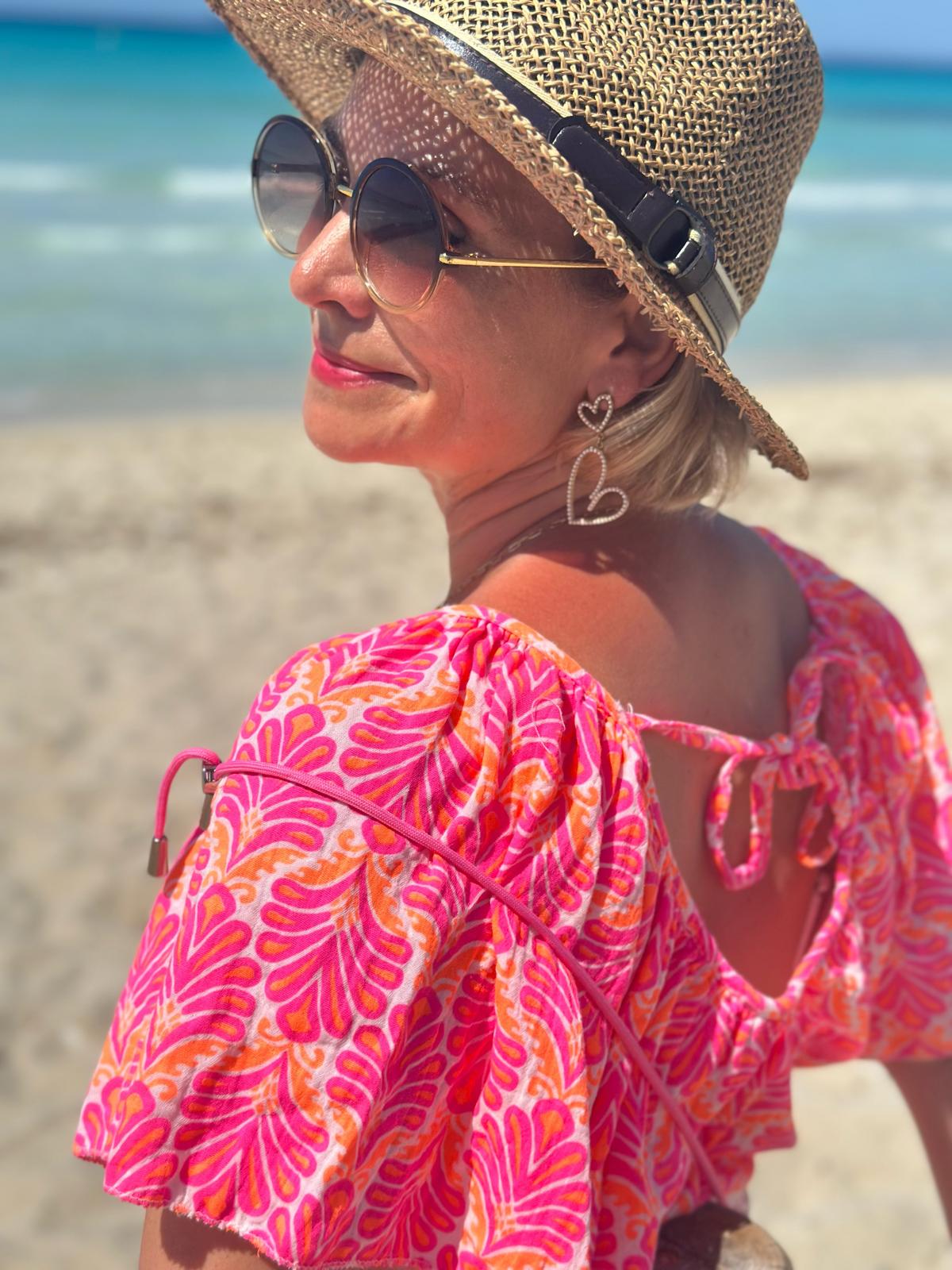 Sommerkleid „Mediterranean Breeze“ – Pink