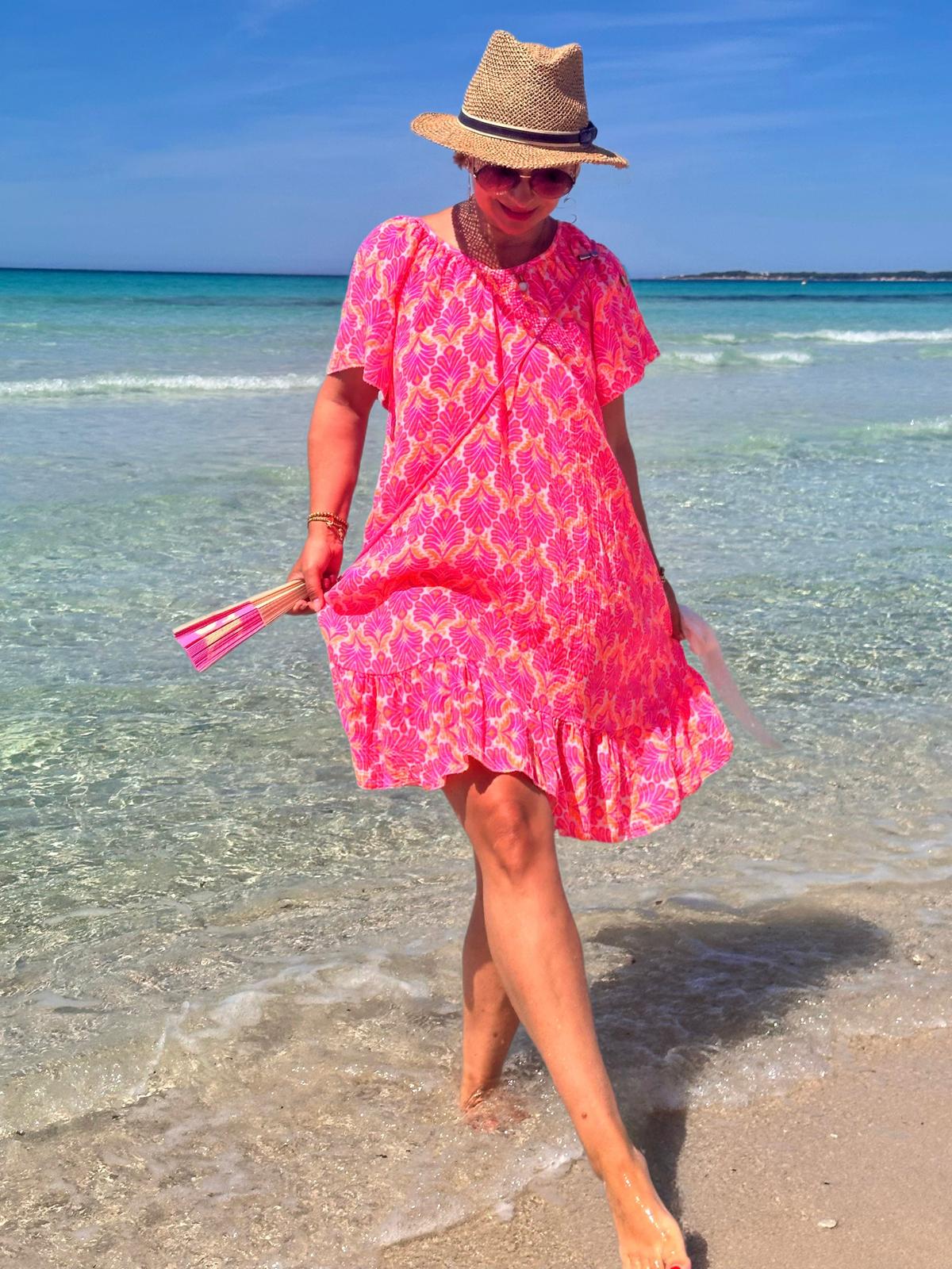 Sommerkleid „Mediterranean Breeze“ – Pink