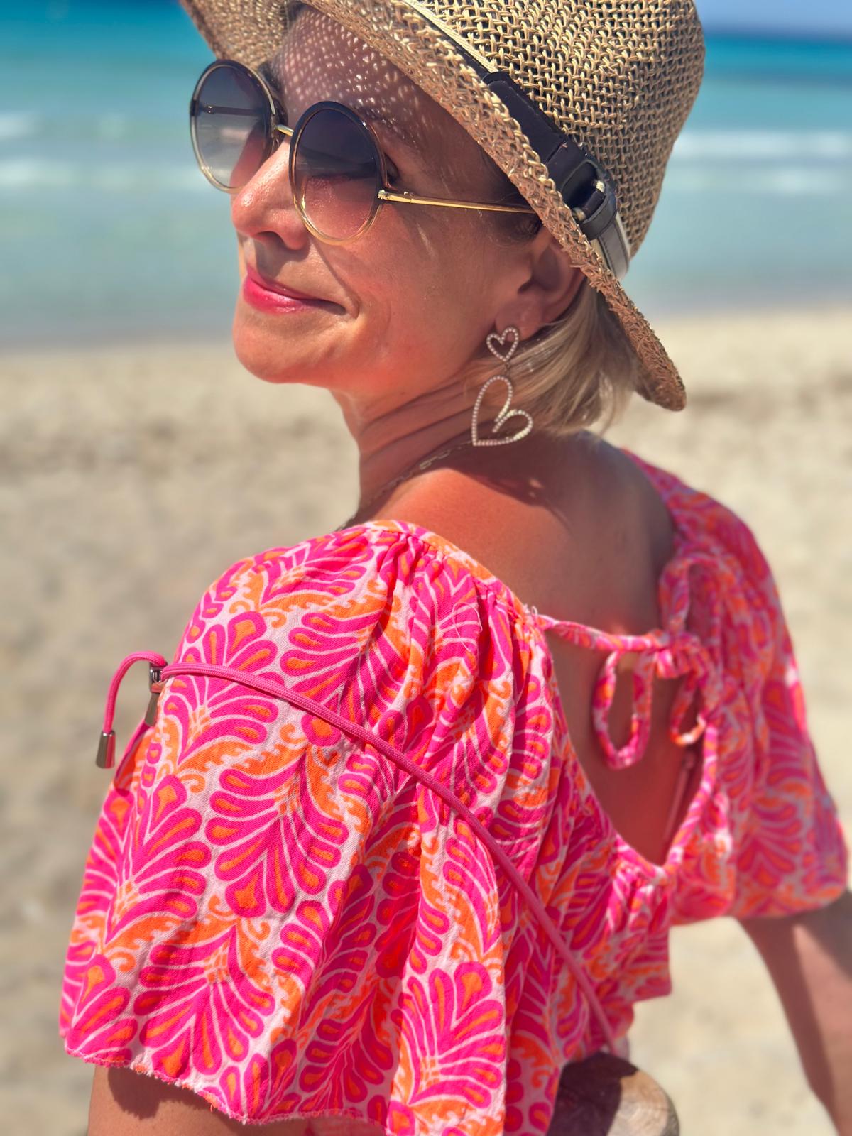 Sommerkleid „Mediterranean Breeze“ – Pink