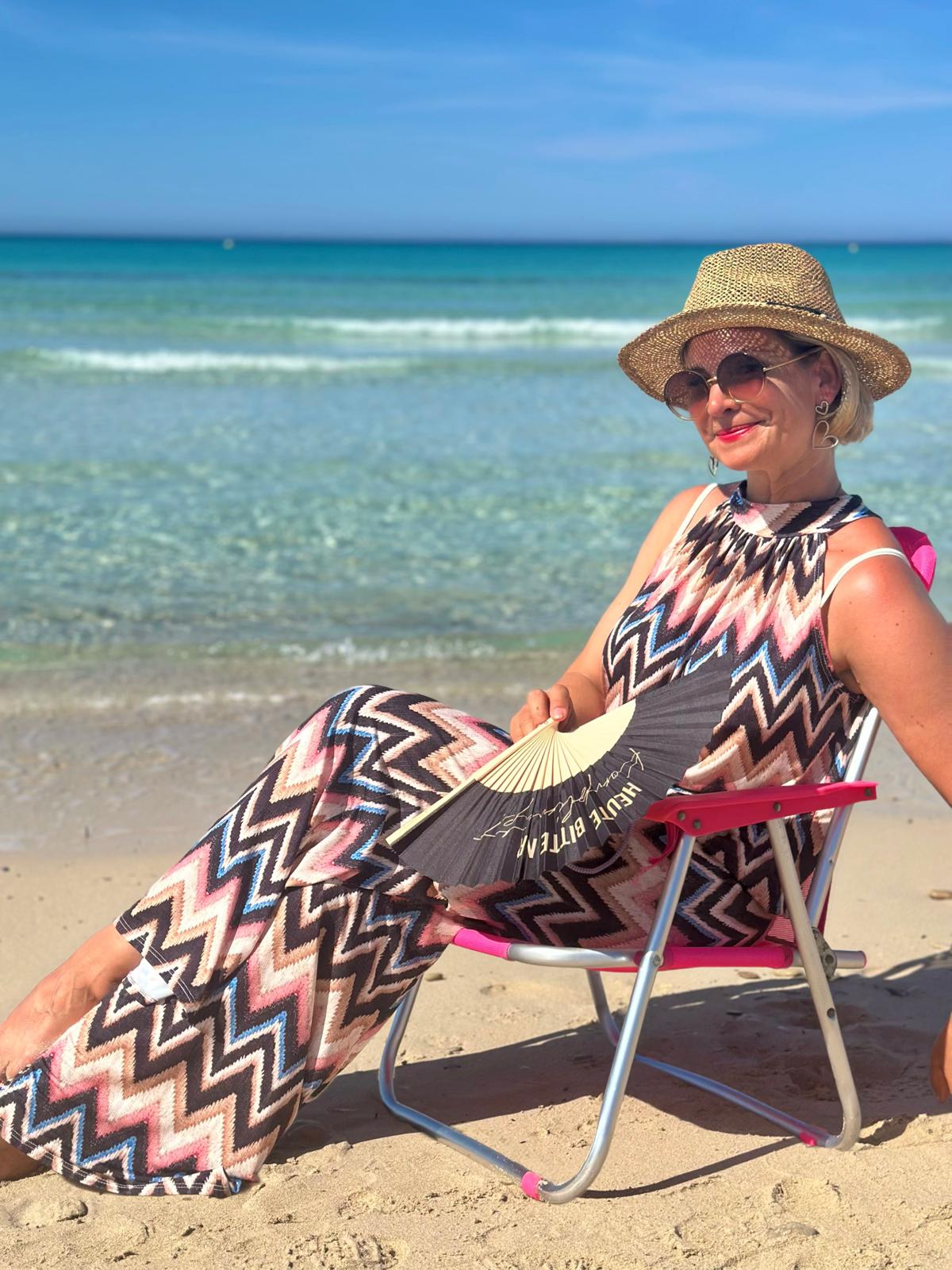 ZigZag Beach Top „Sunset Vibes“