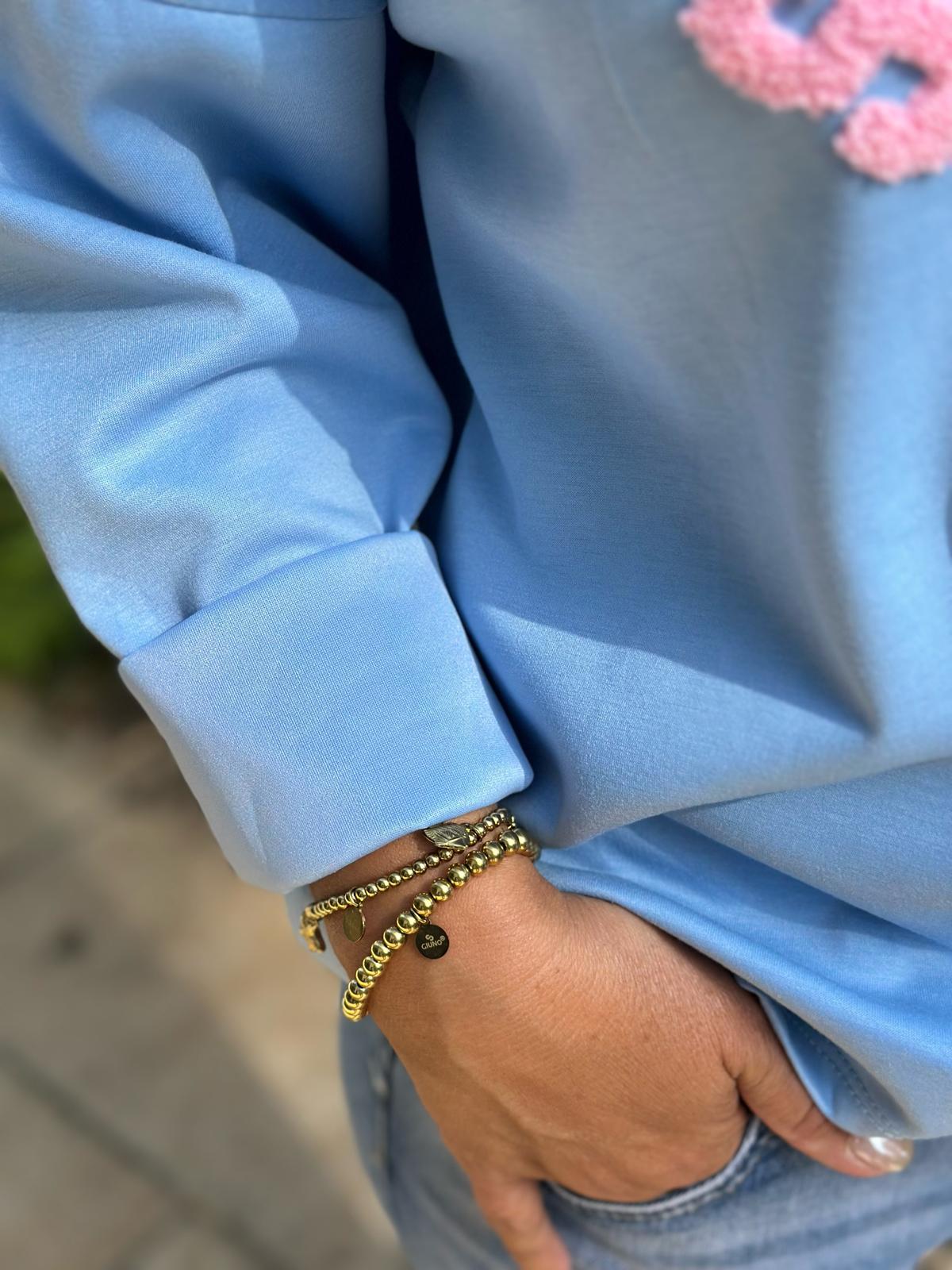 Sweatshirt „SAN DIEGO“ – Sky Blue